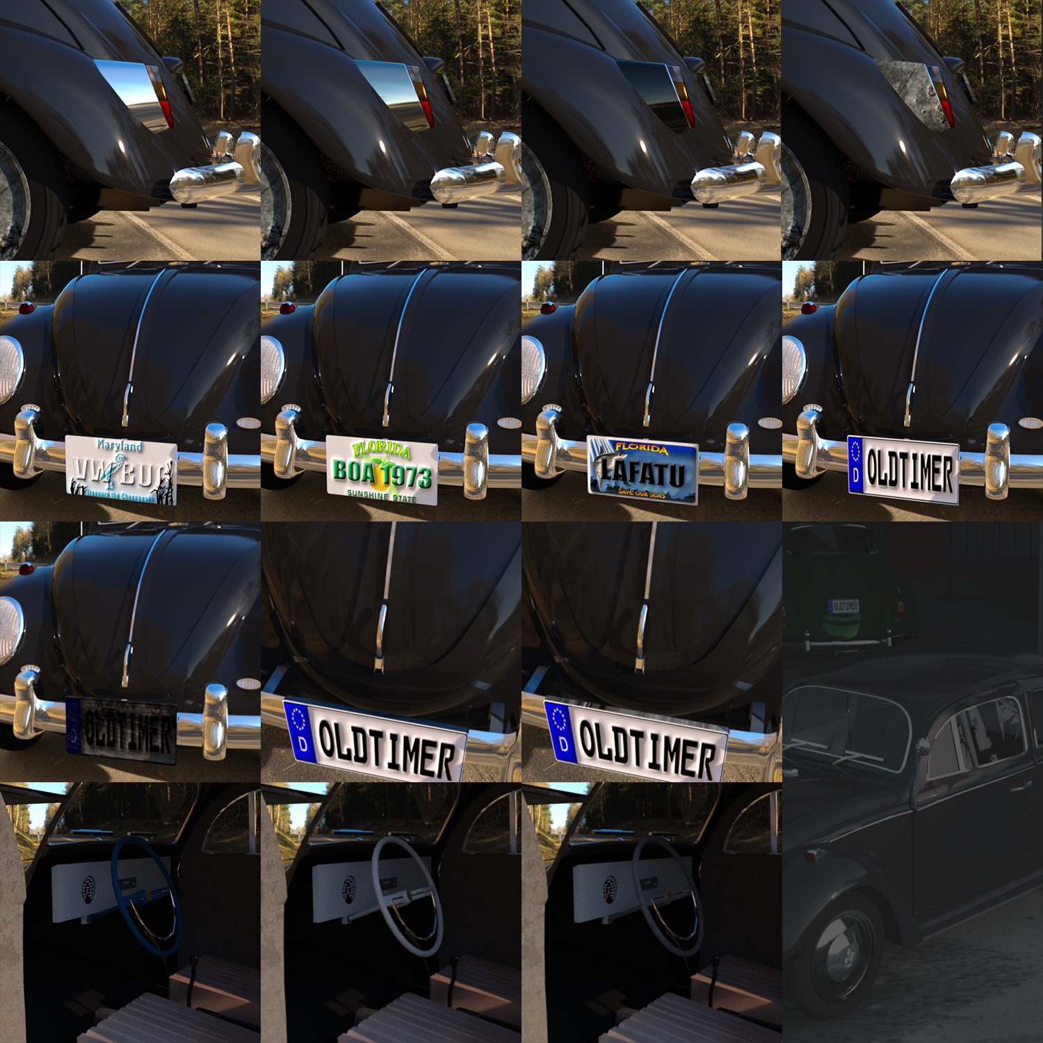Iray Extension for Volkswagen Beetle by Vanishing Point (for DAZ Studio) by N/A