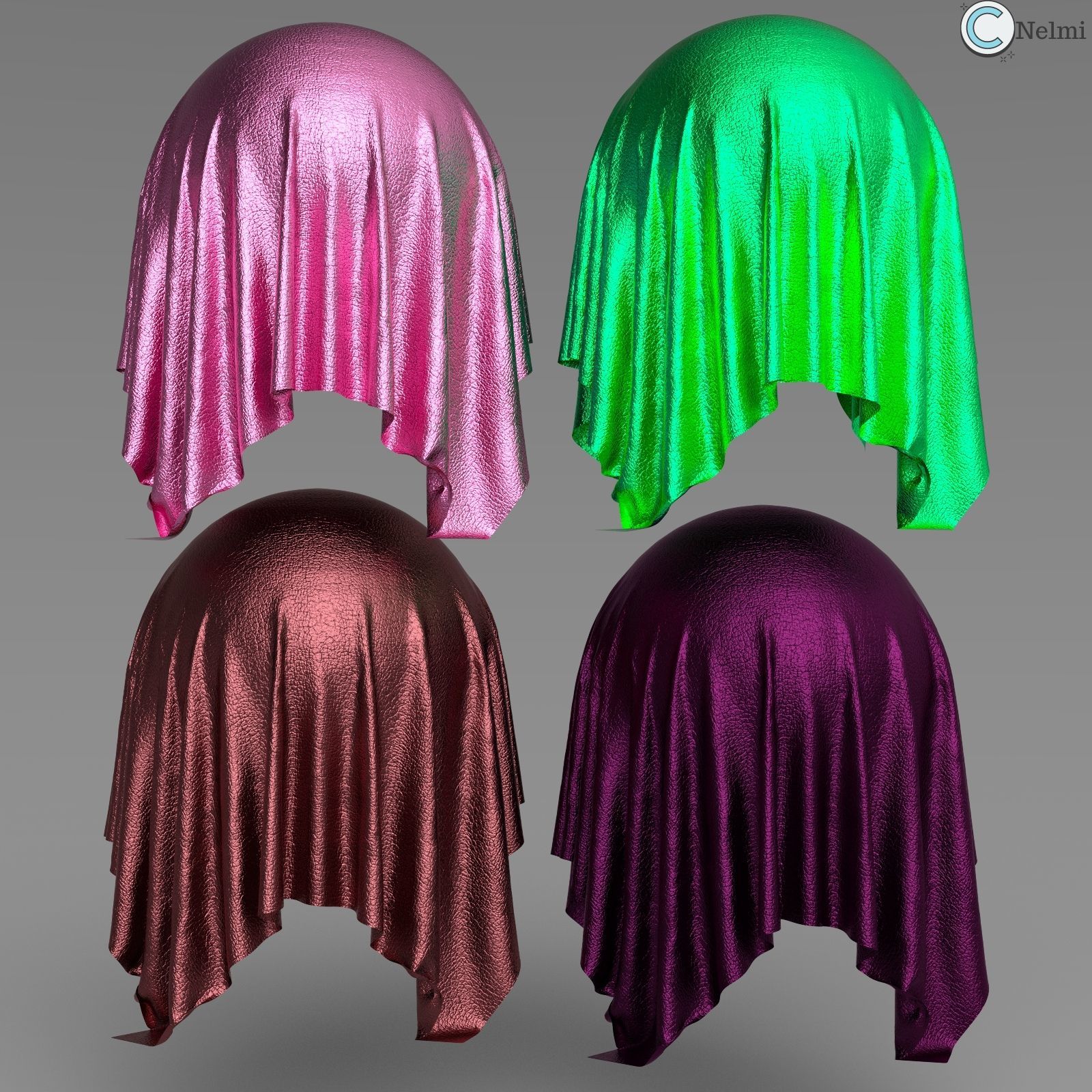 Metallic Leather Iray Shaders by N/A