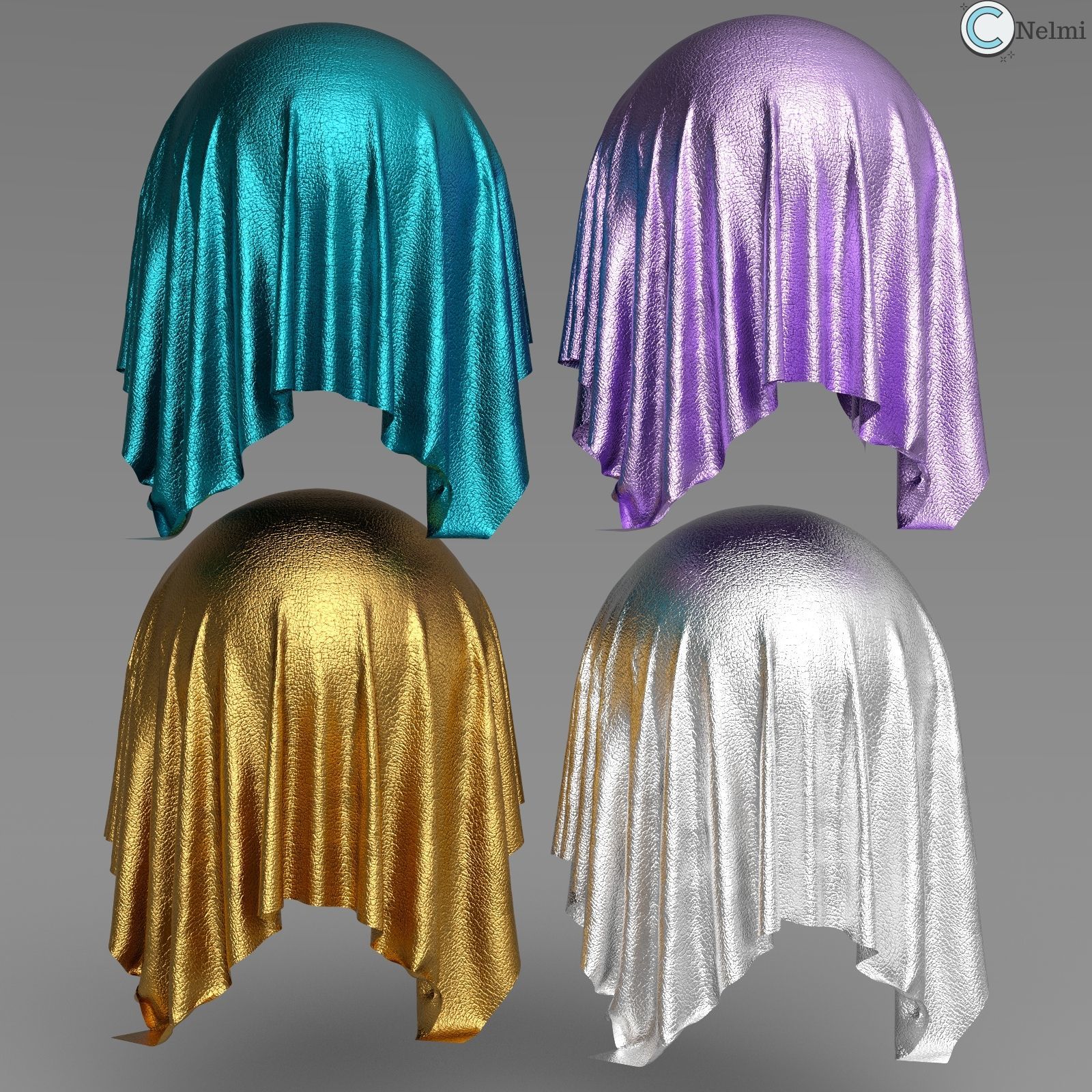Metallic Leather Iray Shaders by N/A