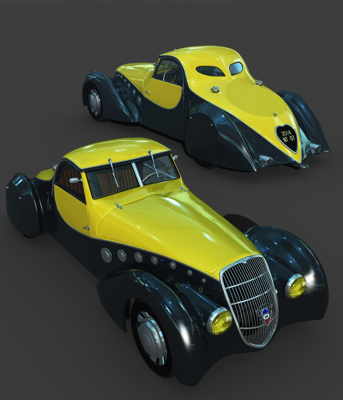 PEUGEOT 402 DARLMAT 1938-EXTENDED LICENSE by N/A
