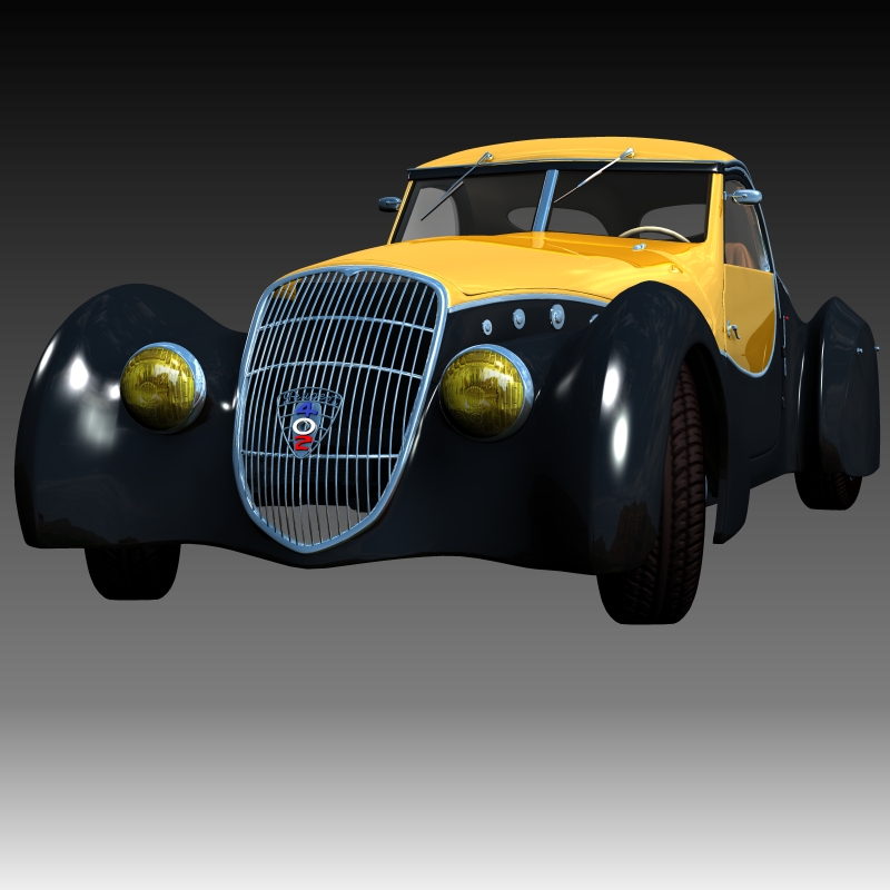PEUGEOT 402 DARLMAT 1938-EXTENDED LICENSE by N/A