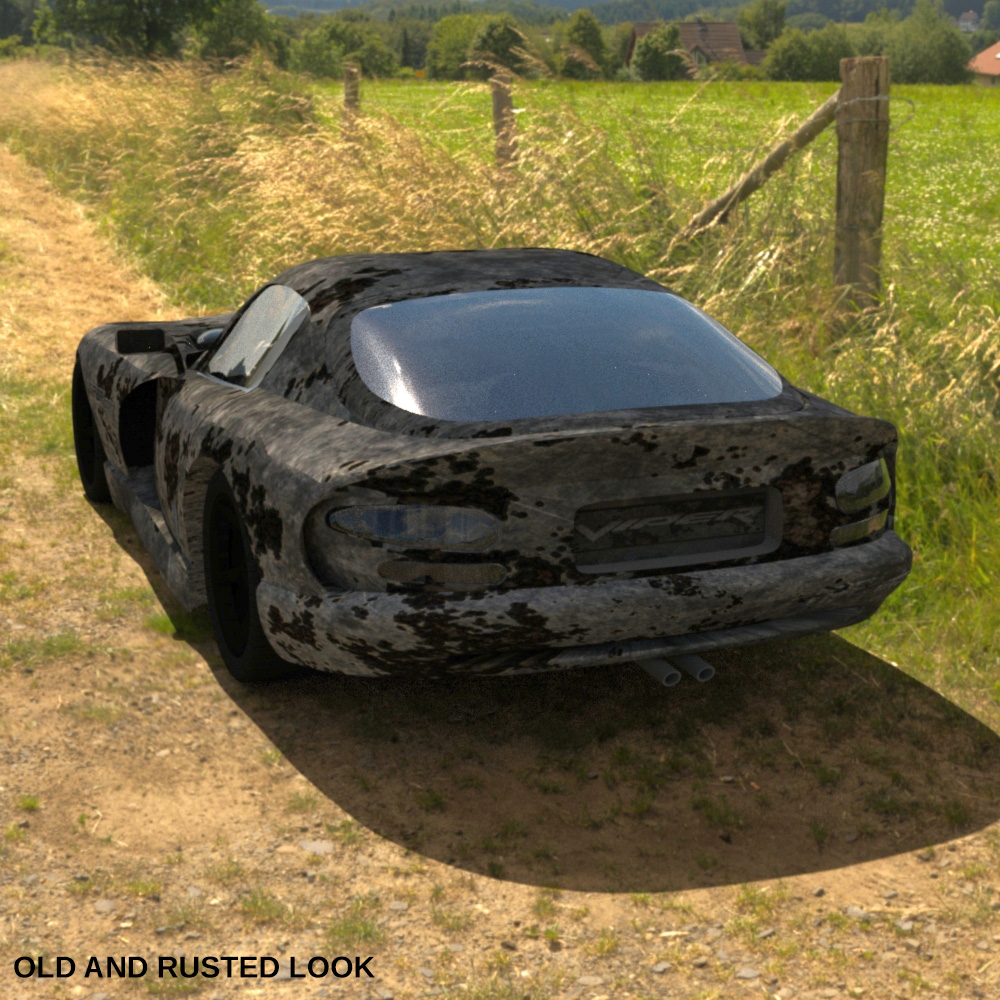 Add On for Dodge Viper by Vanishing Point (Iray Extension) by N/A