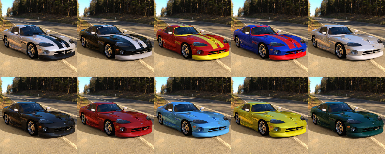 Add On for Dodge Viper by Vanishing Point (Iray Extension) by N/A