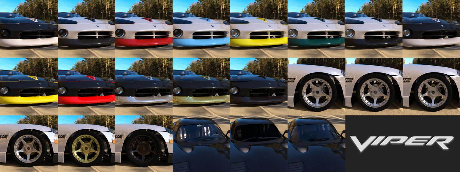 Add On for Dodge Viper by Vanishing Point (Iray Extension) by N/A