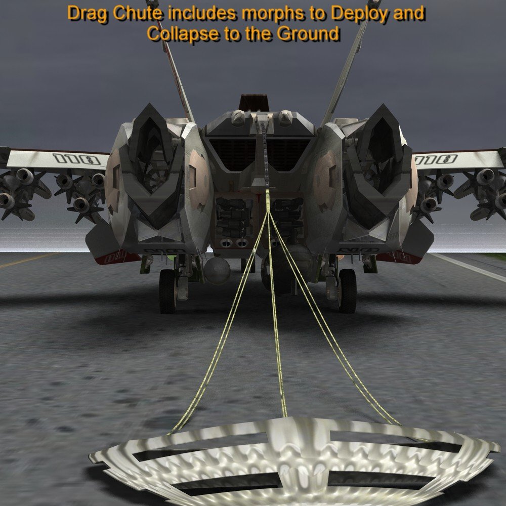 VGF-14 D Wildcat (for Poser) by N/A