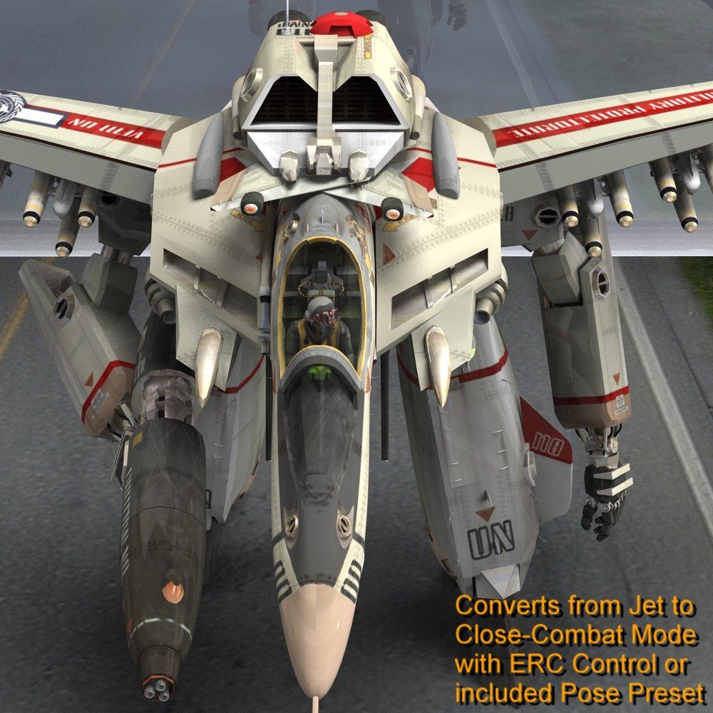 VGF-14 D Wildcat (for Poser) by N/A