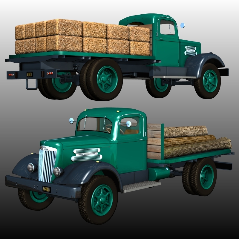 WHITE 718 STAKE BED 1939-EXTENDED LICENSE by N/A
