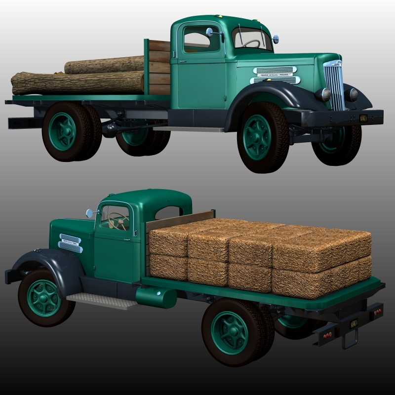 WHITE 718 STAKE BED 1939-EXTENDED LICENSE by N/A