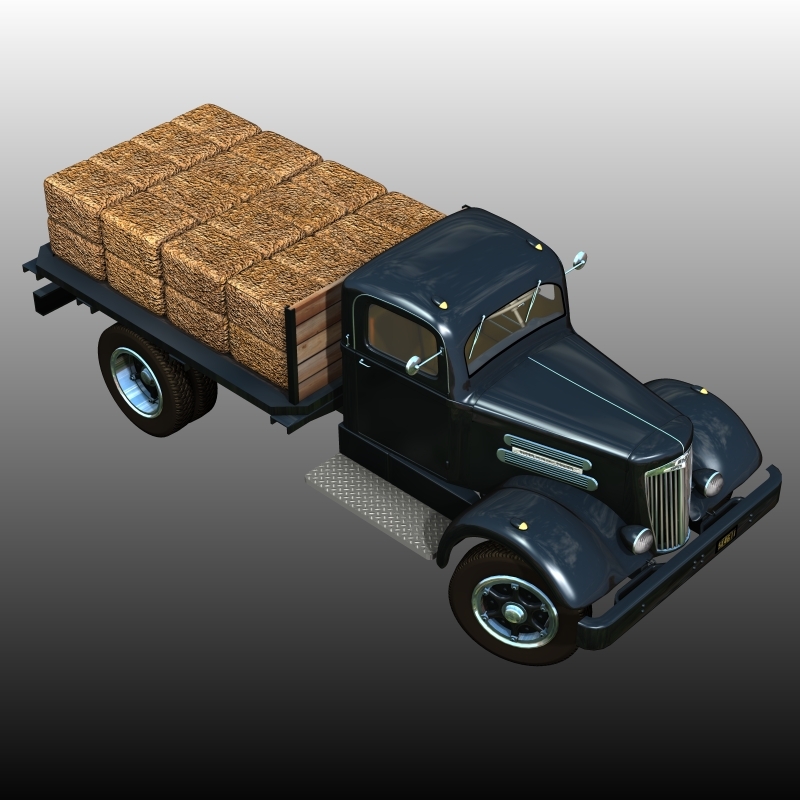WHITE 718 STAKE BED 1939-EXTENDED LICENSE by N/A