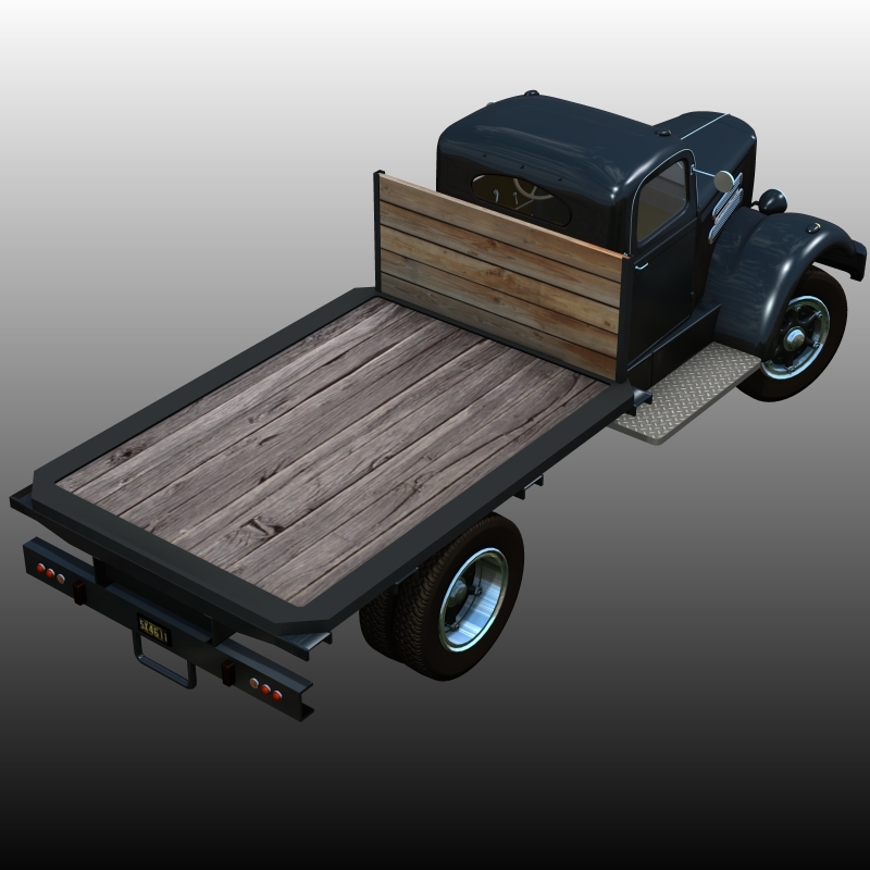 WHITE 718 STAKE BED 1939-EXTENDED LICENSE by N/A
