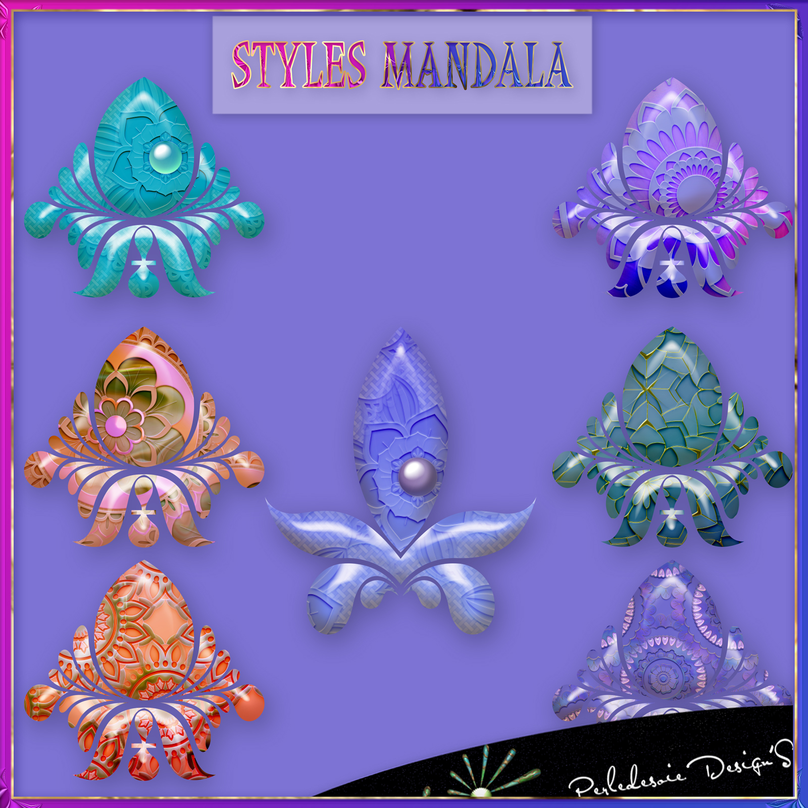 Styles Mandala by N/A
