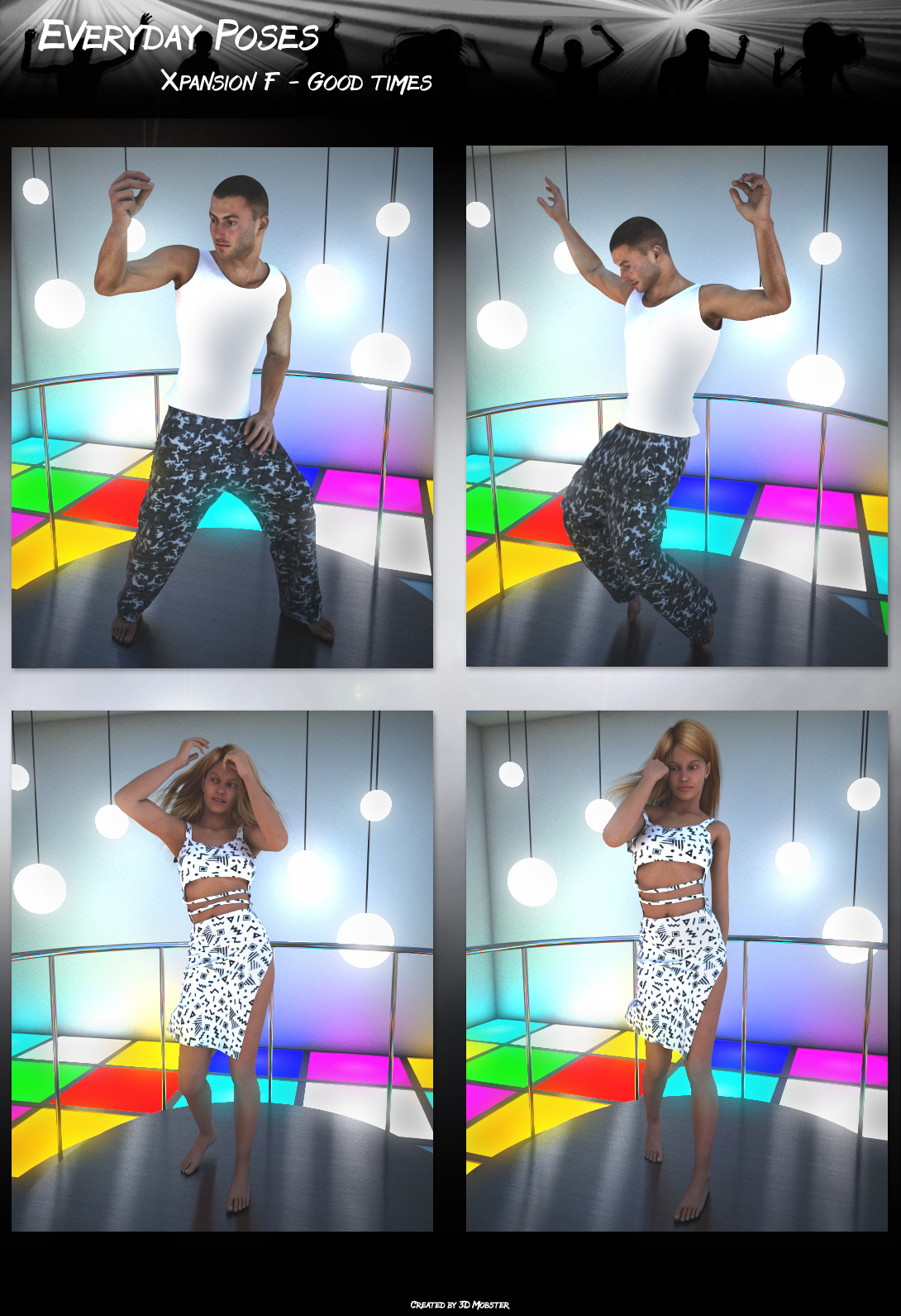 Everyday poses Xpansion F - Good times by N/A