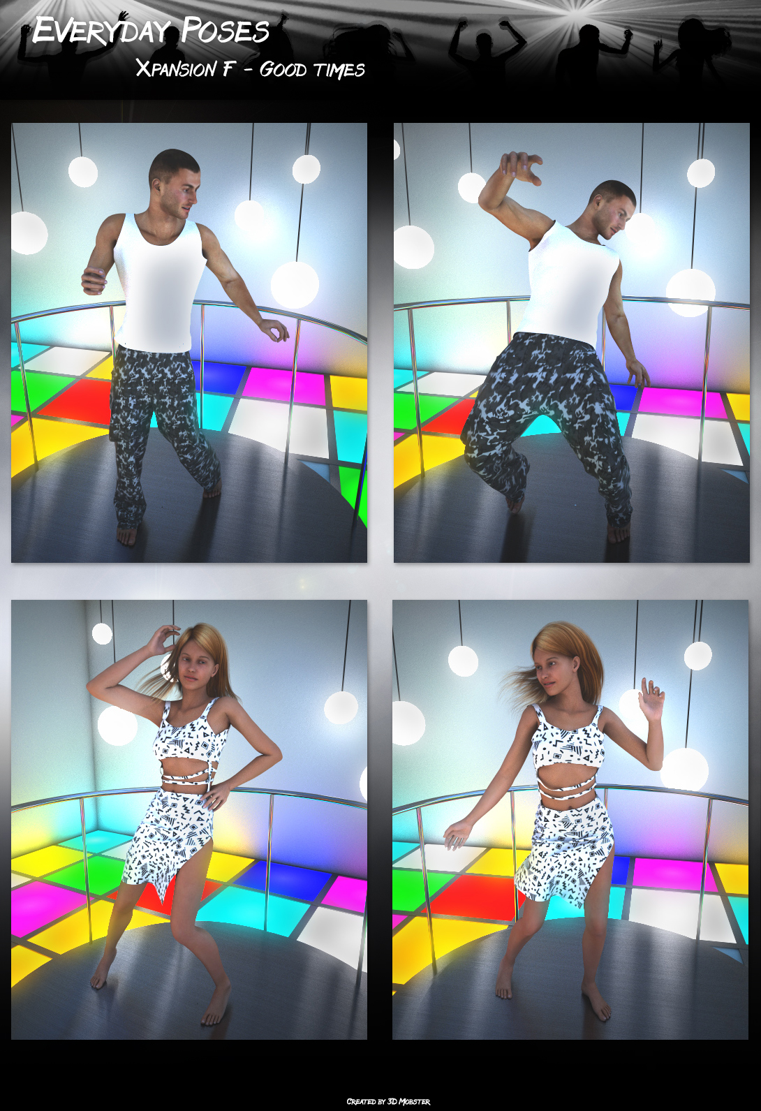 Everyday poses Xpansion F - Good times by N/A