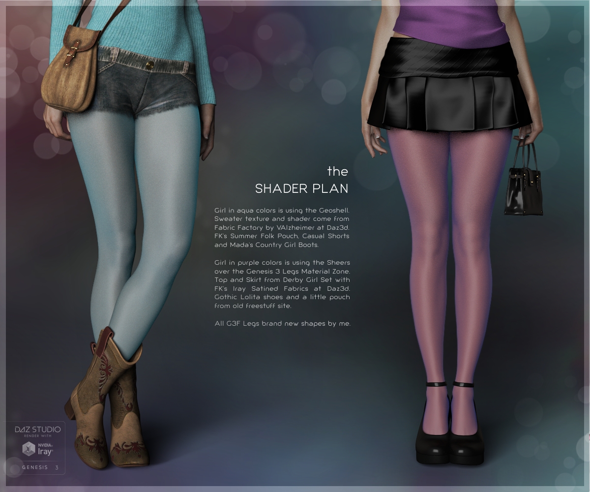 Shader Plan - Iray Sheers and Pantyhoses by N/A