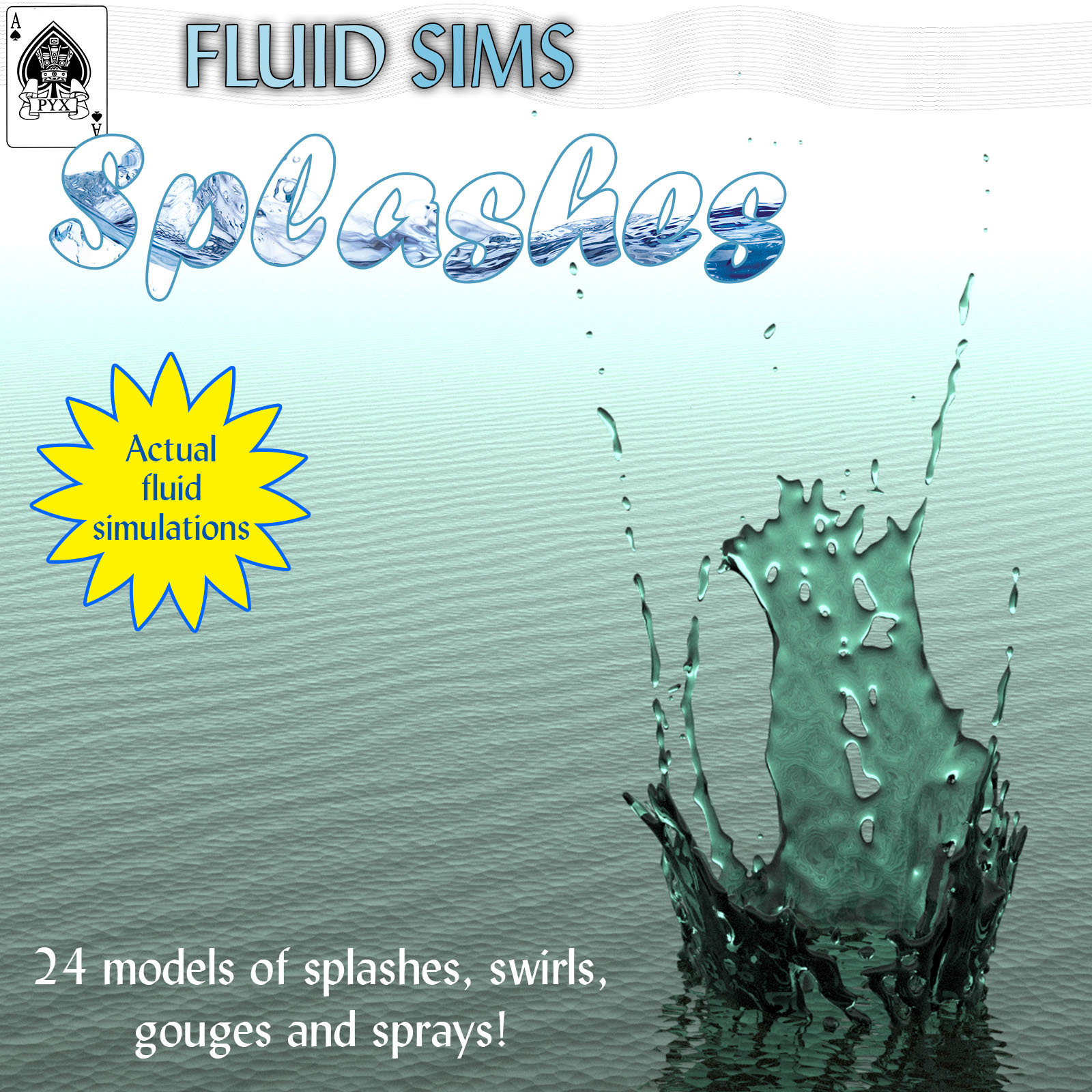 Splashes, Splats, Swirls, Sprays & Gouges by N/A