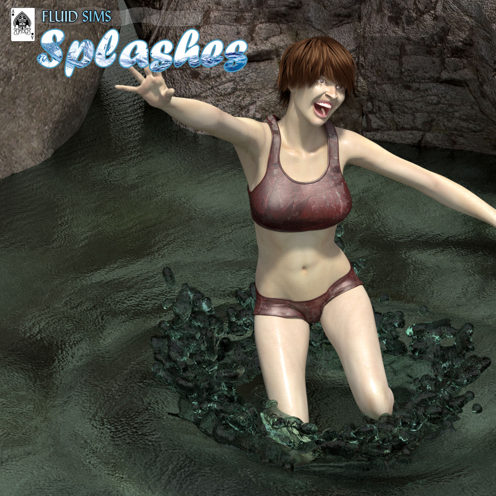 Splashes, Splats, Swirls, Sprays & Gouges by N/A