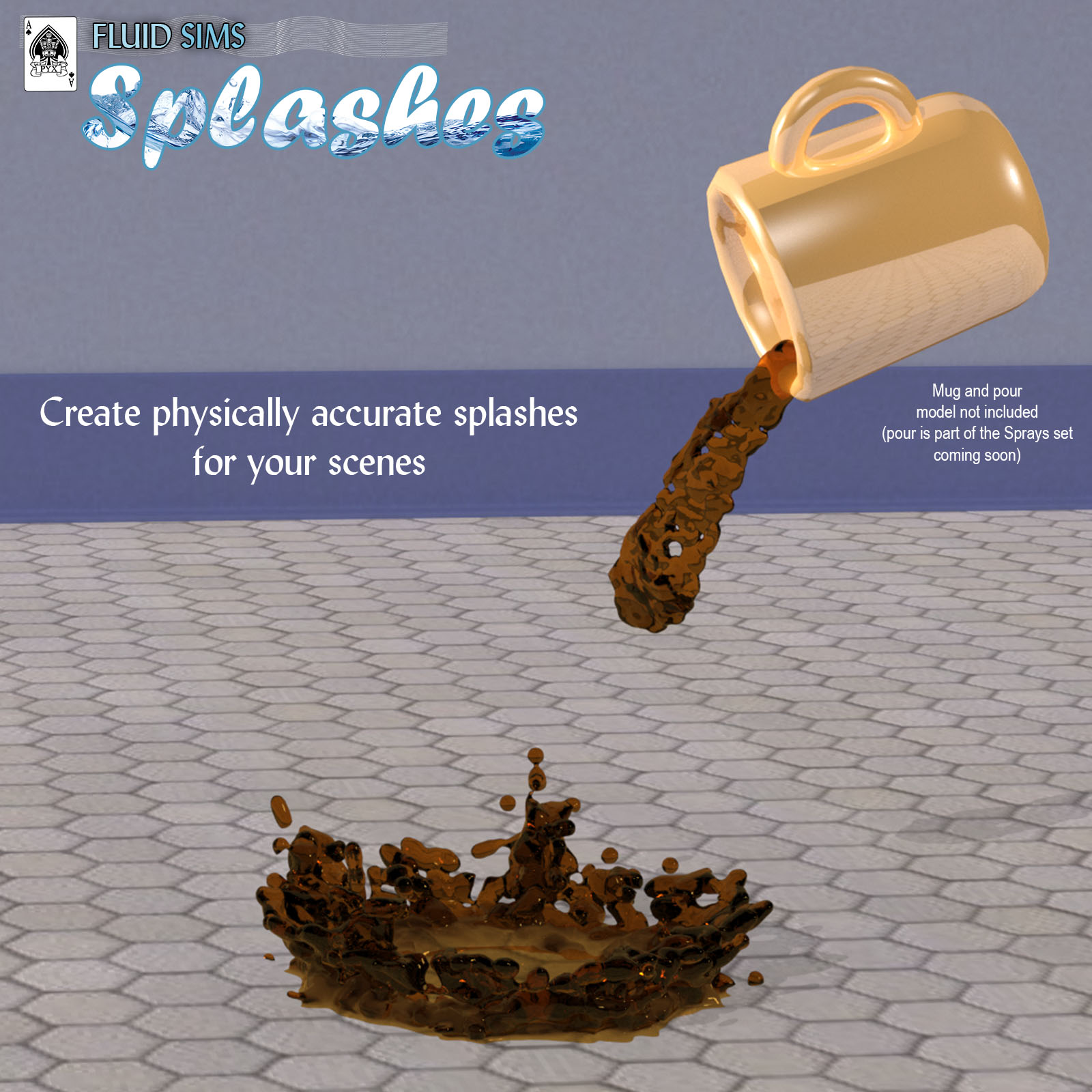 Splashes, Splats, Swirls, Sprays & Gouges by N/A