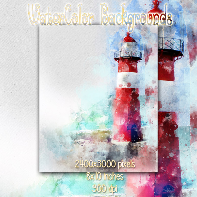 WaterColor Backgrounds by N/A