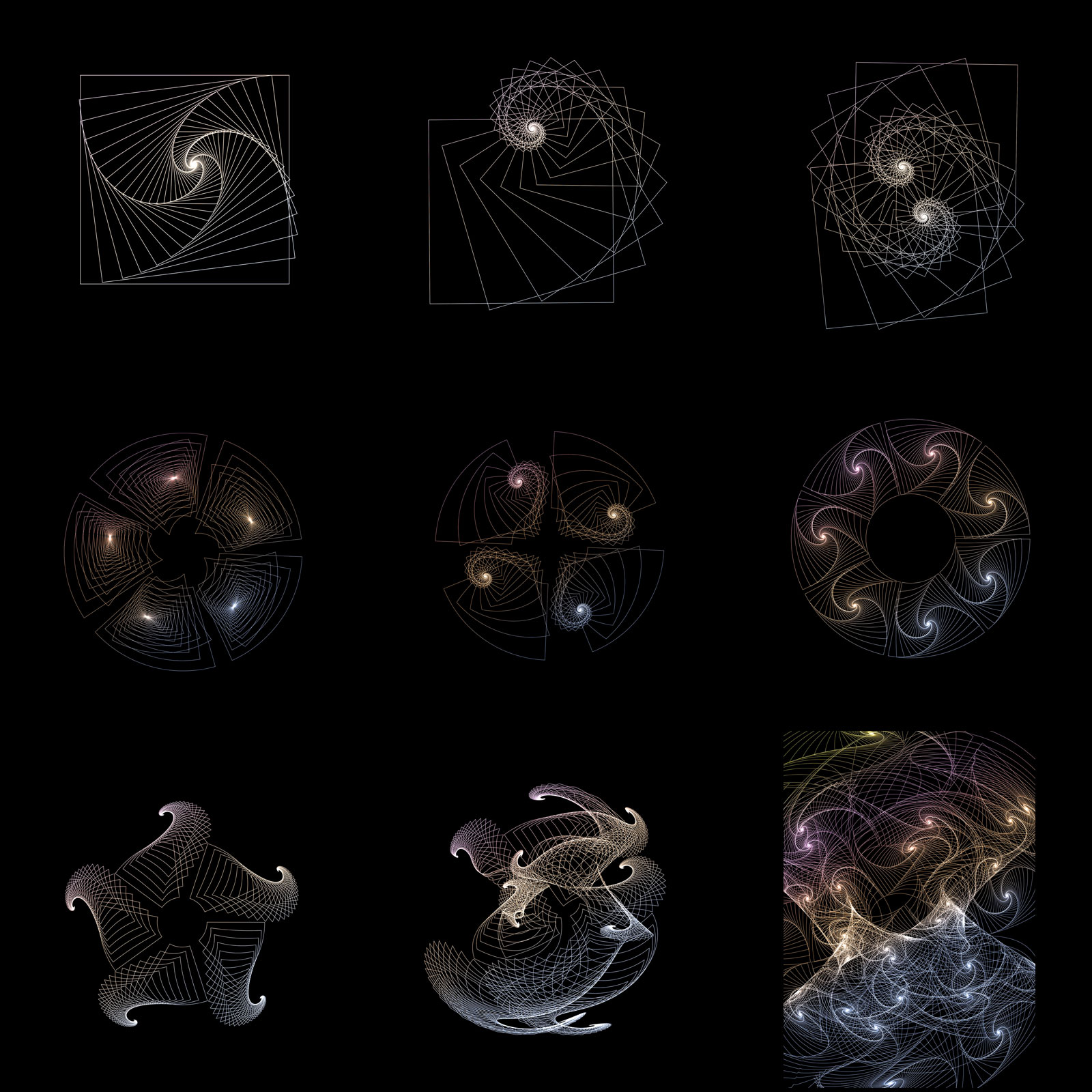Abstract Geometry PS Brushes by N/A