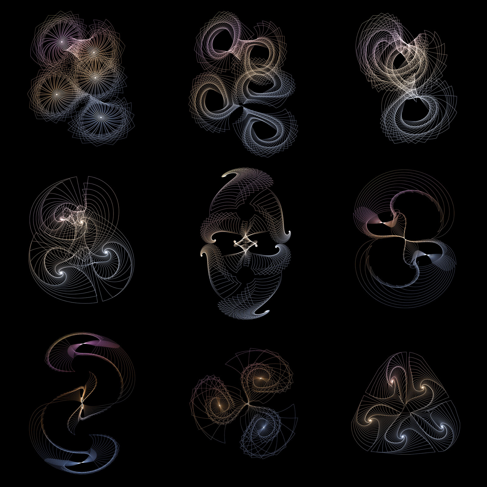 Abstract Geometry PS Brushes by N/A