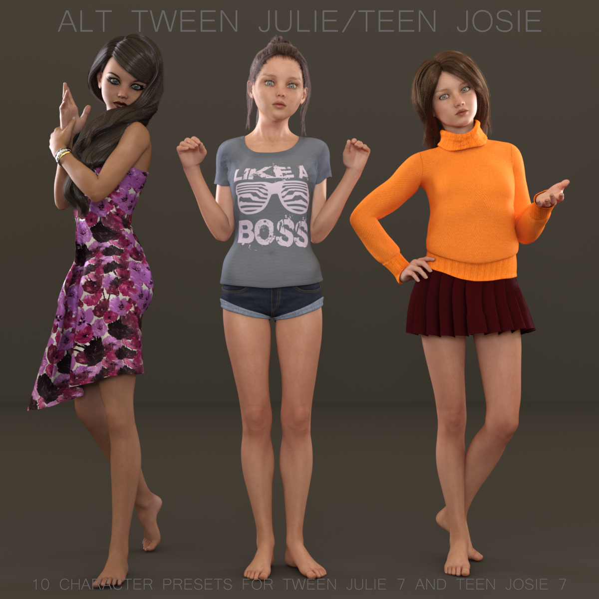 Alt Tween Julie/Teen Josie by N/A