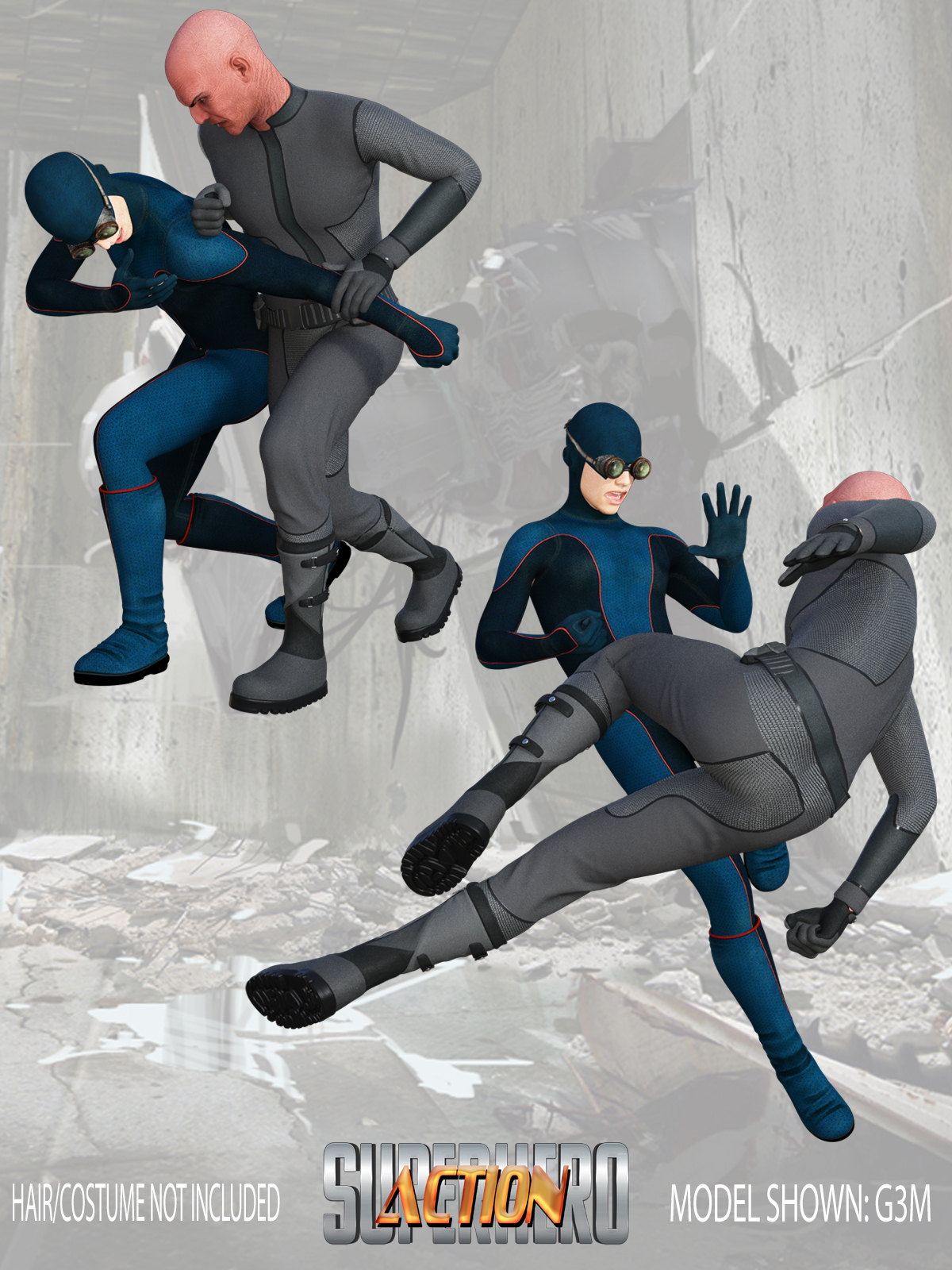 SuperHero Action for G3M Volume 2 by N/A