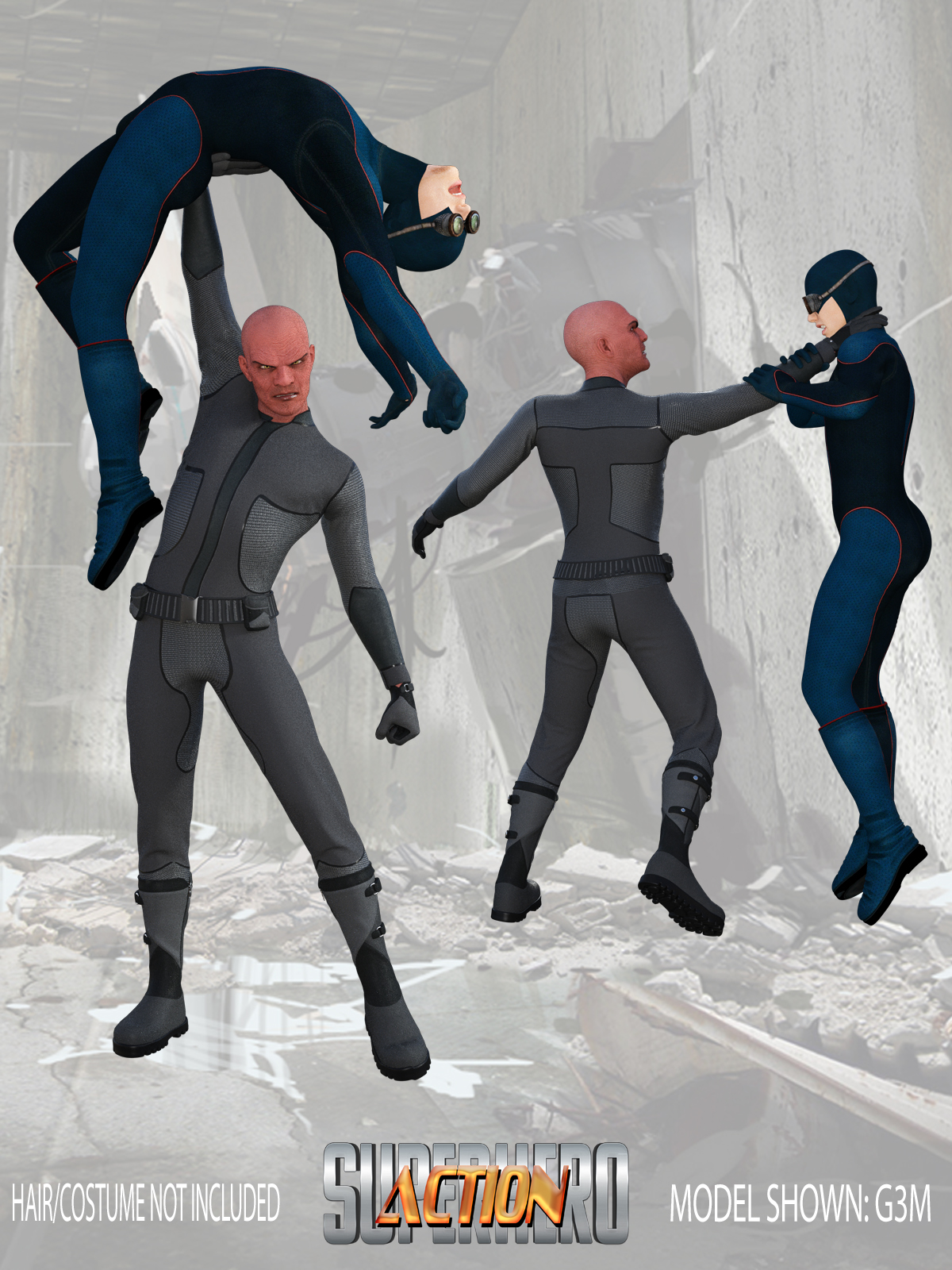 SuperHero Action for G3M Volume 2 by N/A