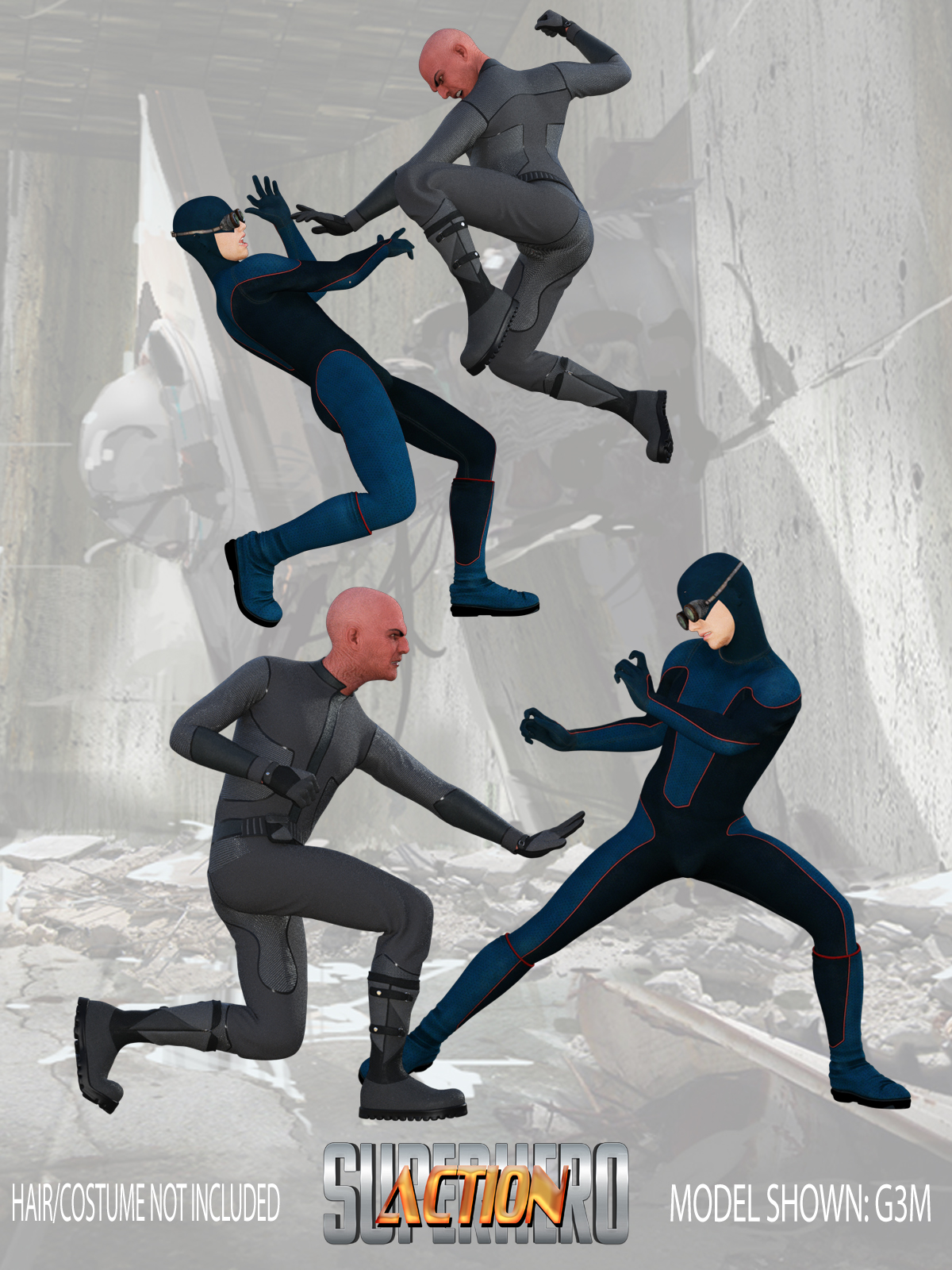 SuperHero Action for G3M Volume 2 by N/A