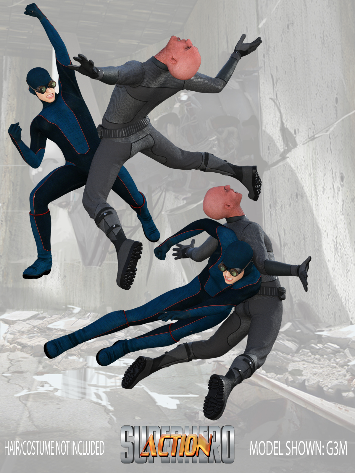 SuperHero Action for G3M Volume 2 by N/A