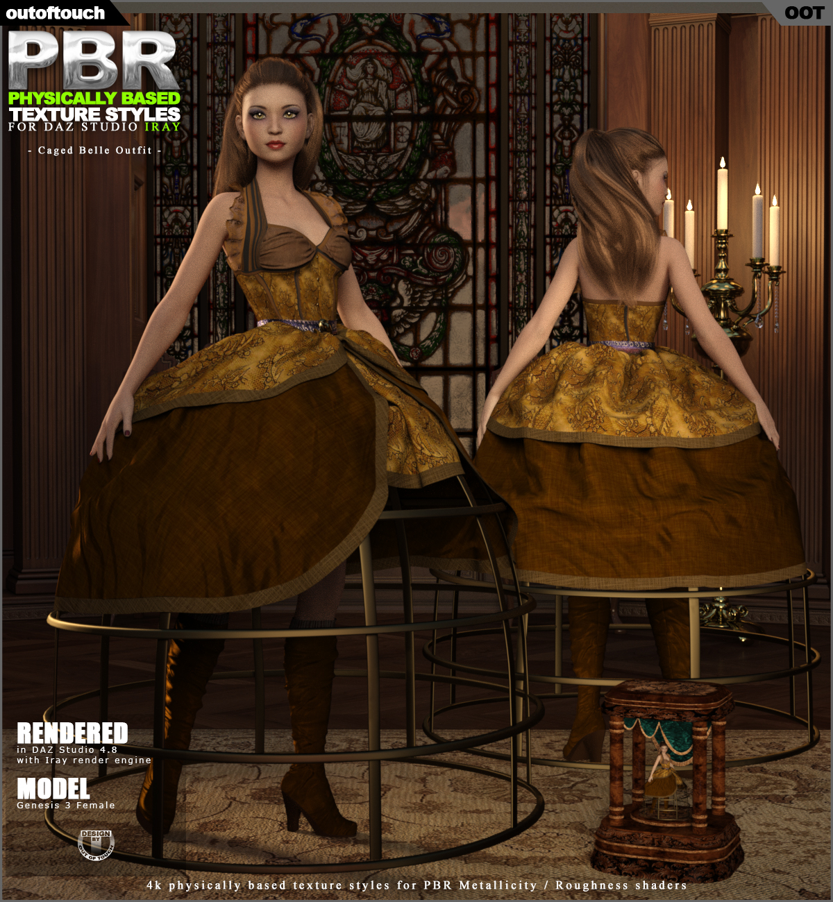 OOT PBR Texture Styles for Caged Belle by N/A