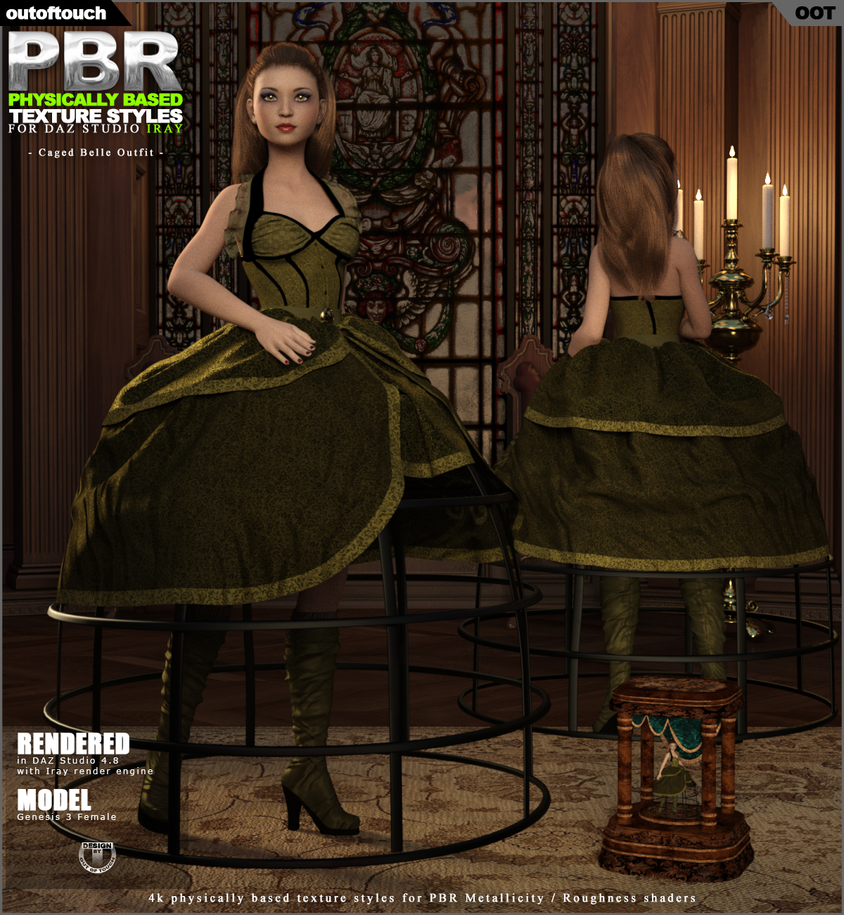 OOT PBR Texture Styles for Caged Belle by N/A