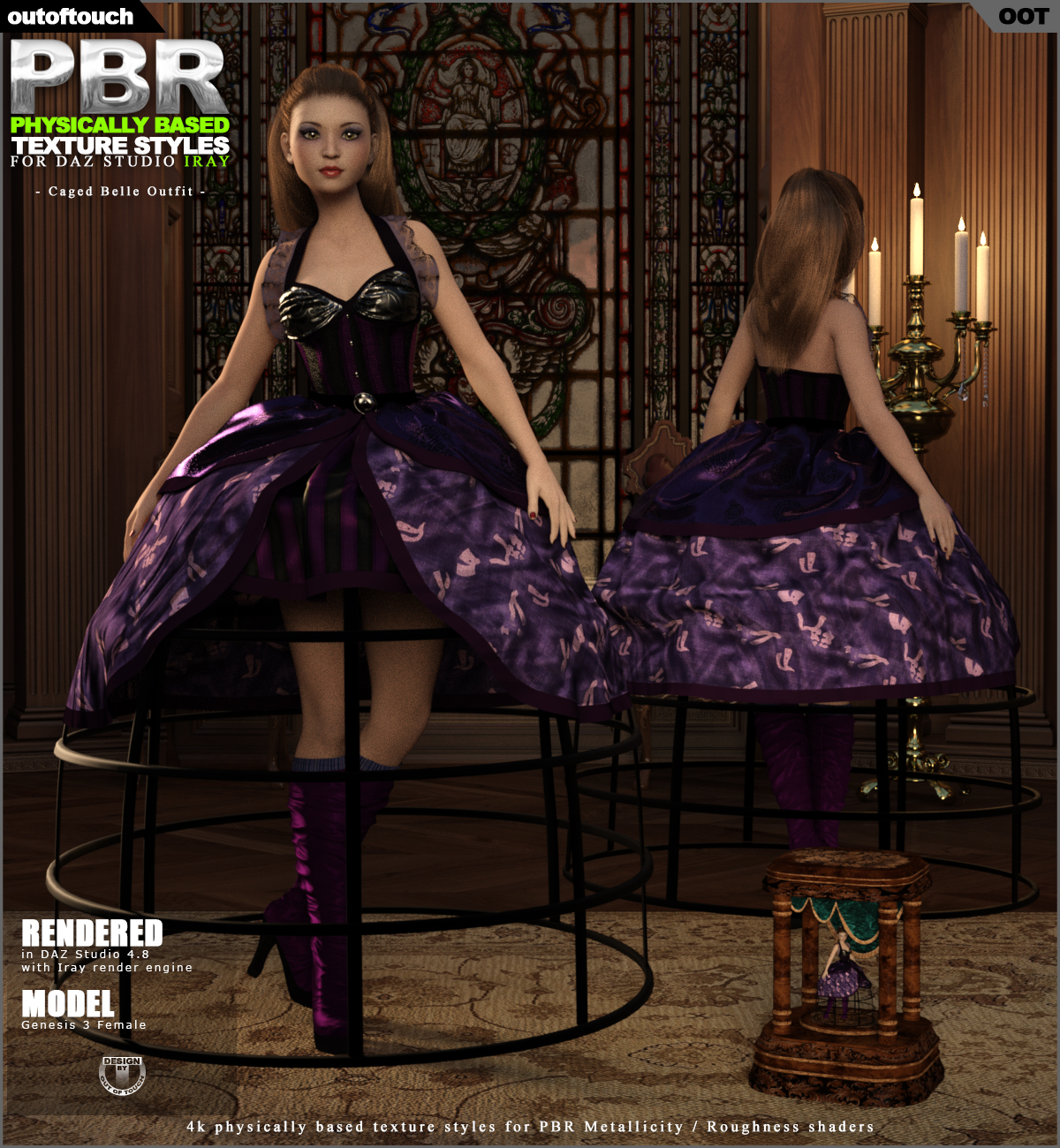OOT PBR Texture Styles for Caged Belle by N/A