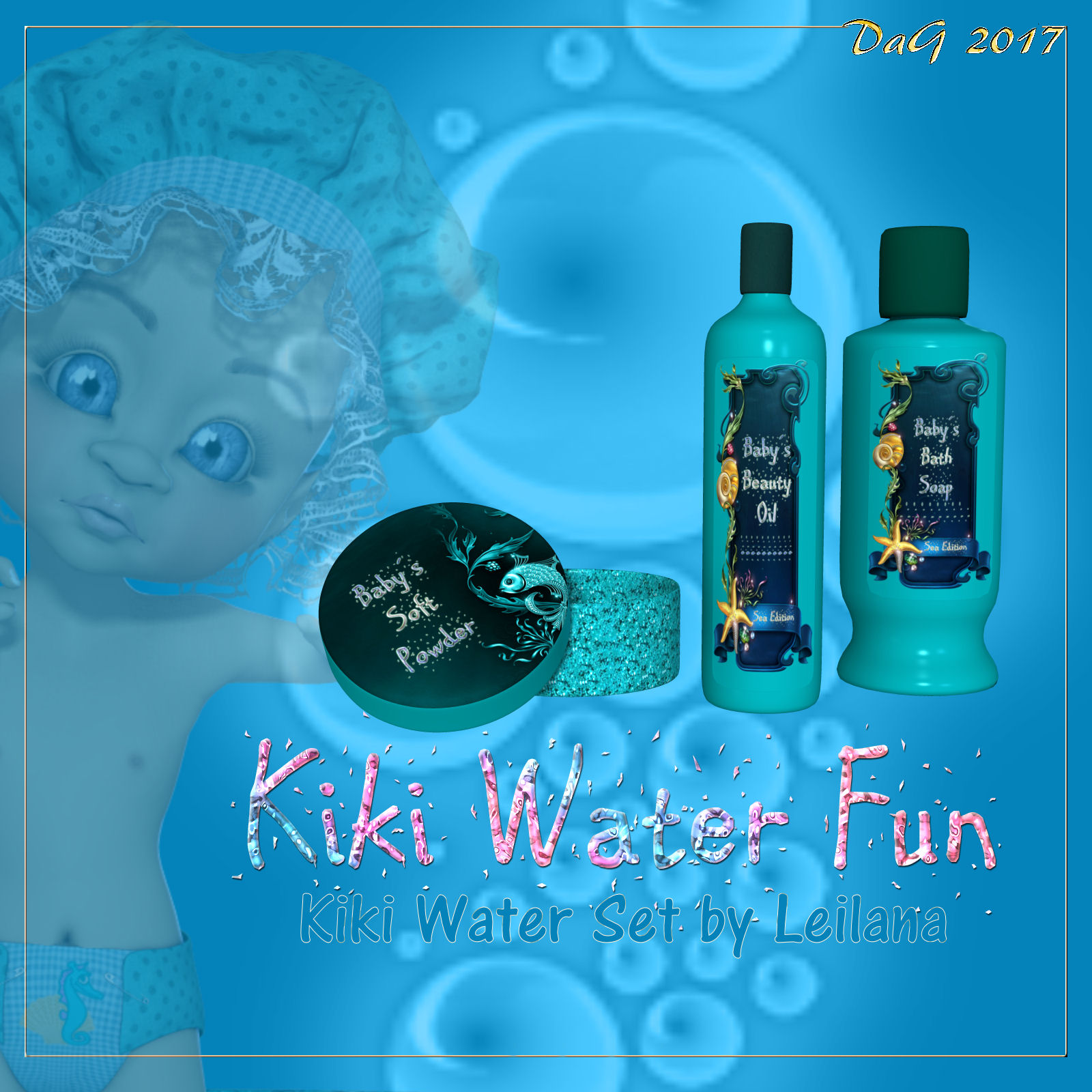 DA-Kiki Water Fun for Kiki Water Set by N/A