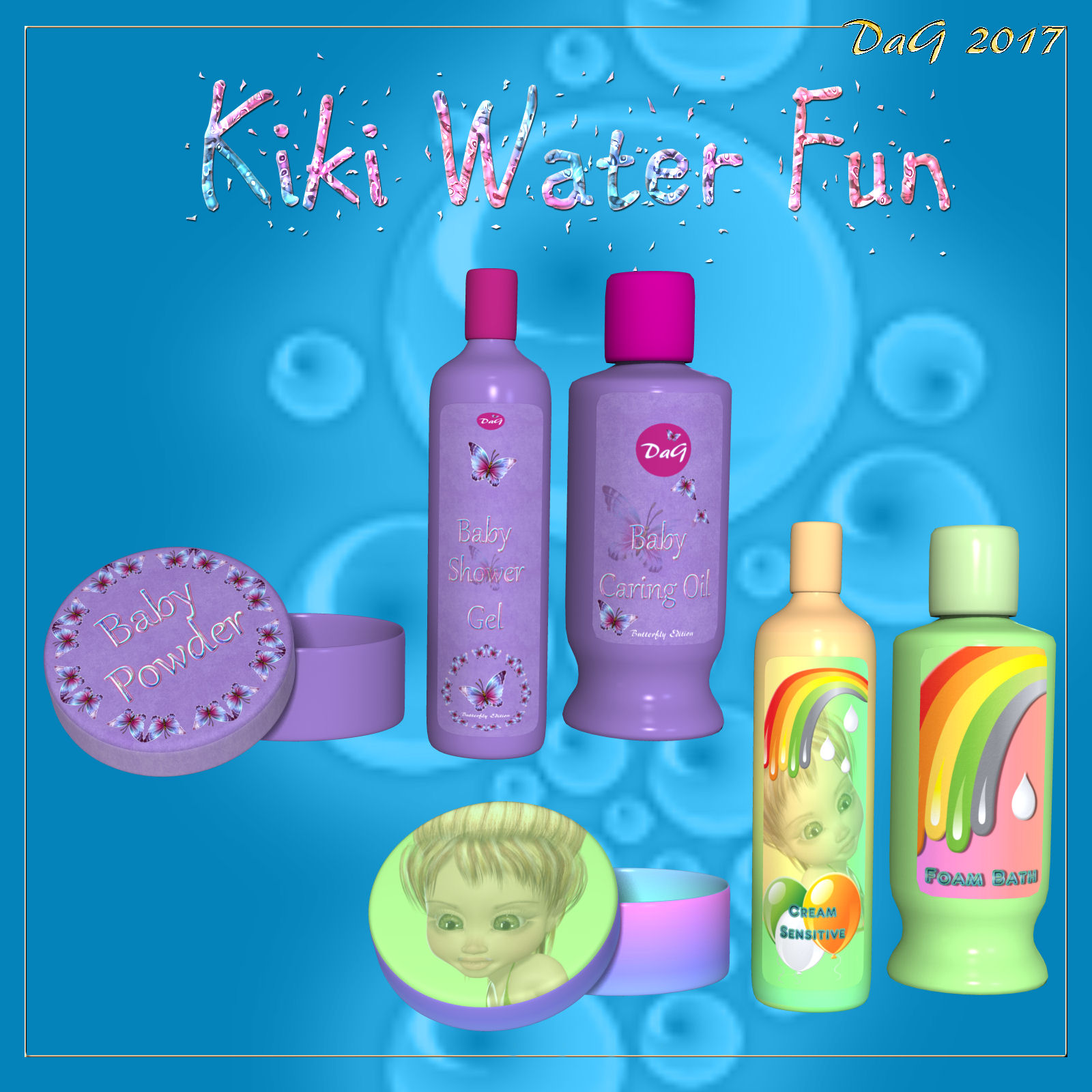 DA-Kiki Water Fun for Kiki Water Set by N/A