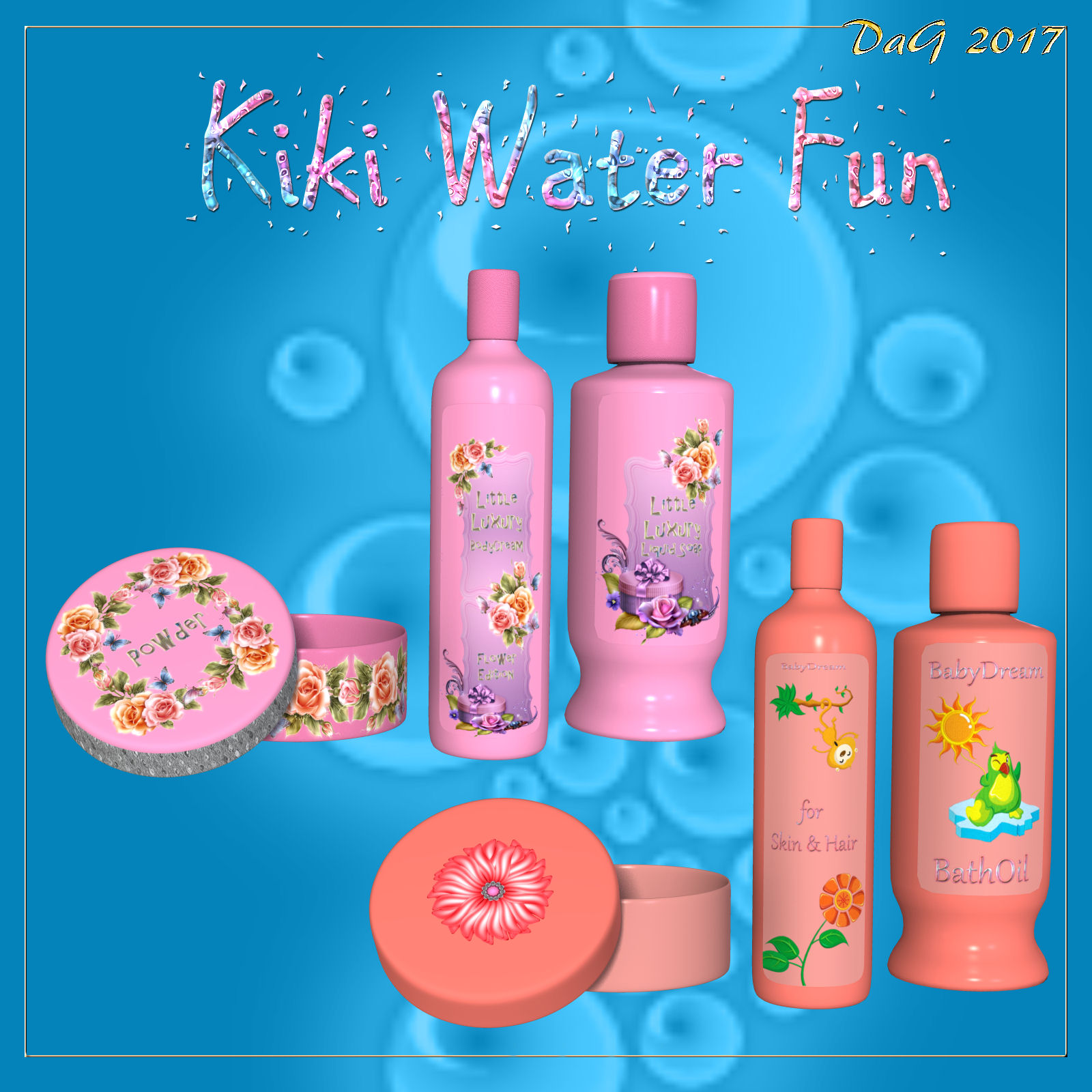 DA-Kiki Water Fun for Kiki Water Set by N/A