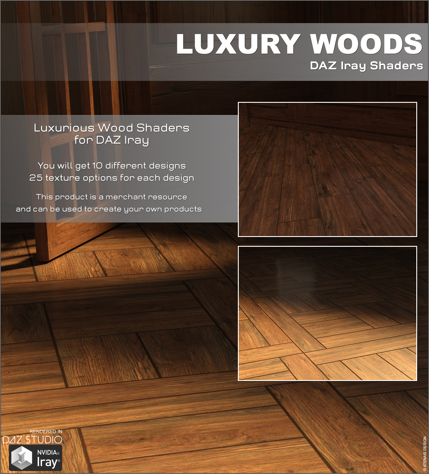 DAZ Iray - Luxury Woods by N/A