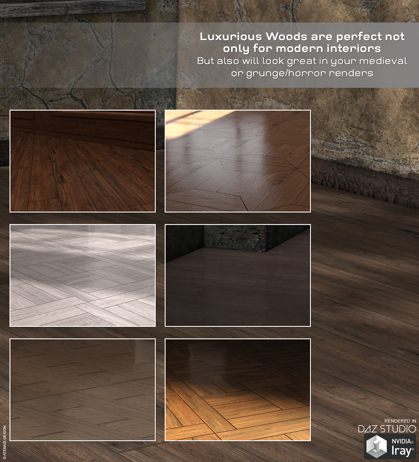 DAZ Iray - Luxury Woods by N/A