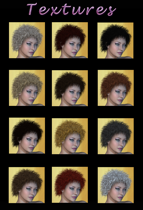 Prae-Nerine Hair For Poser by N/A
