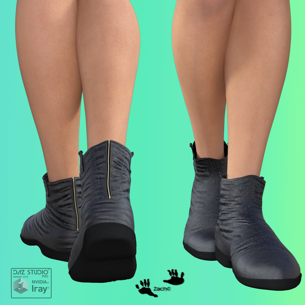 Zach's FlatBoots for GENESIS 3 Females by N/A