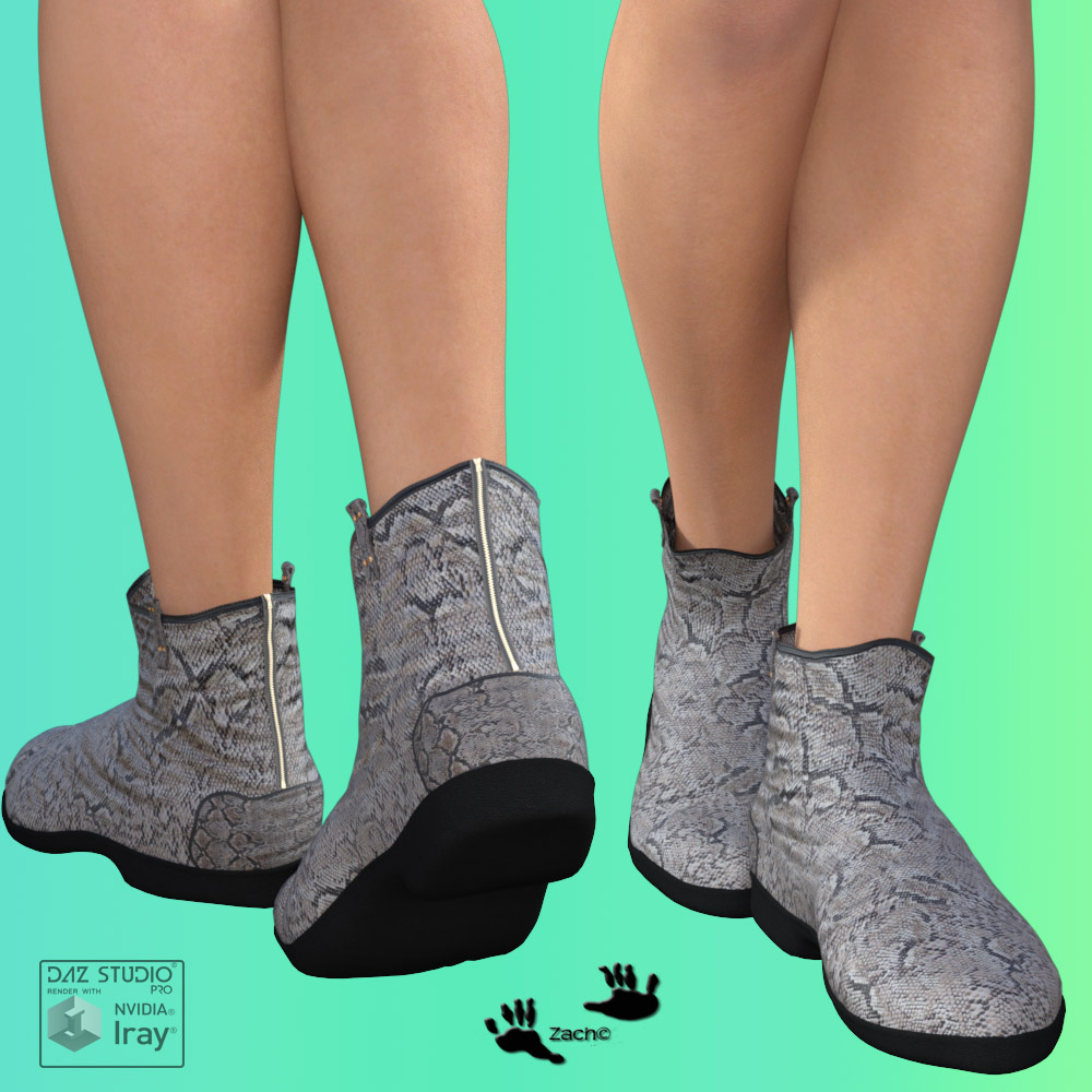 Zach's FlatBoots for GENESIS 3 Females by N/A