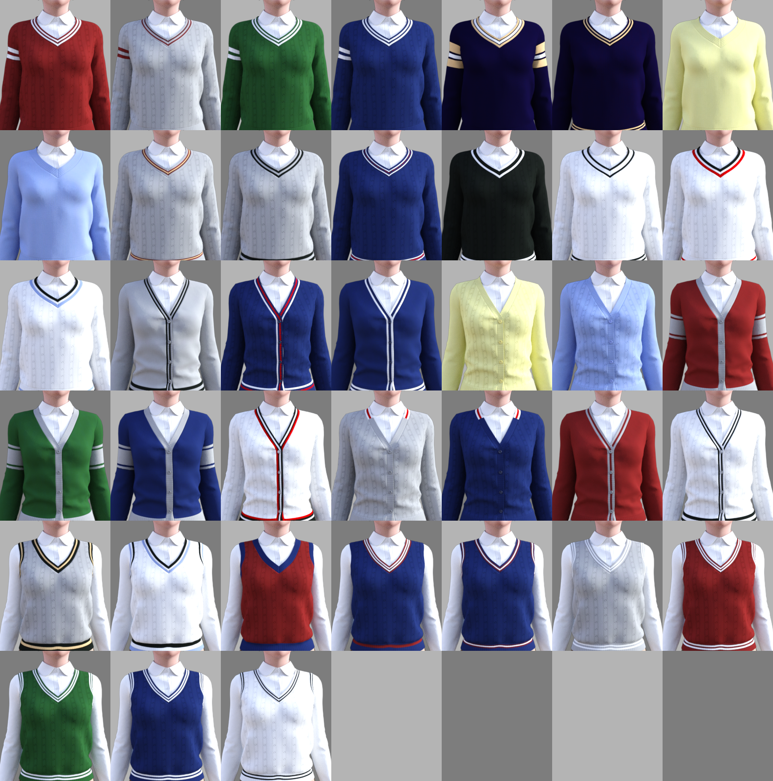 GaoDan School Uniforms 20 by N/A