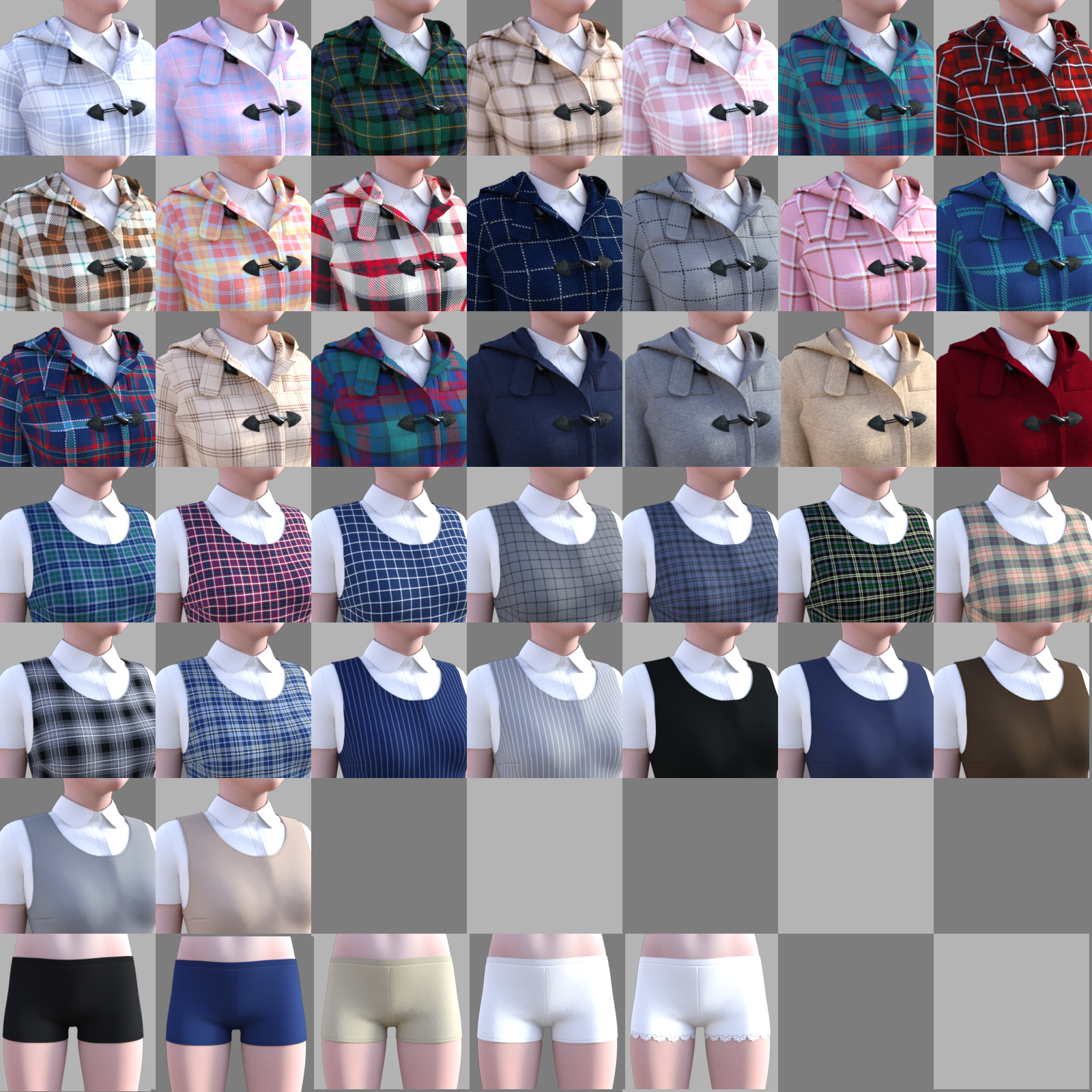 GaoDan School Uniforms 20 by N/A