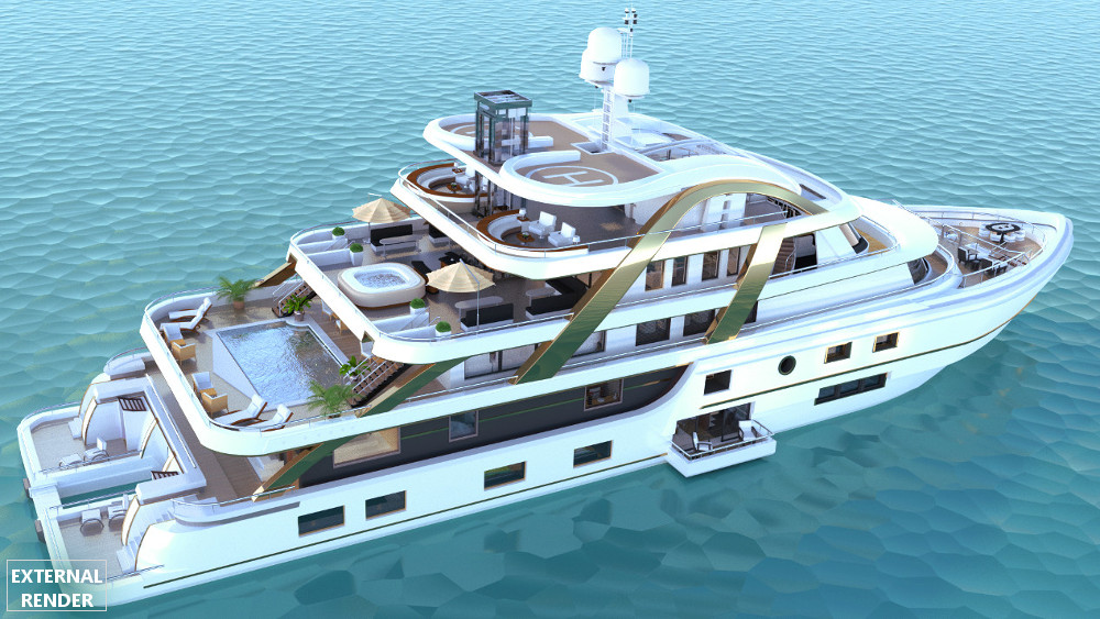 Luxury Yacht by N/A