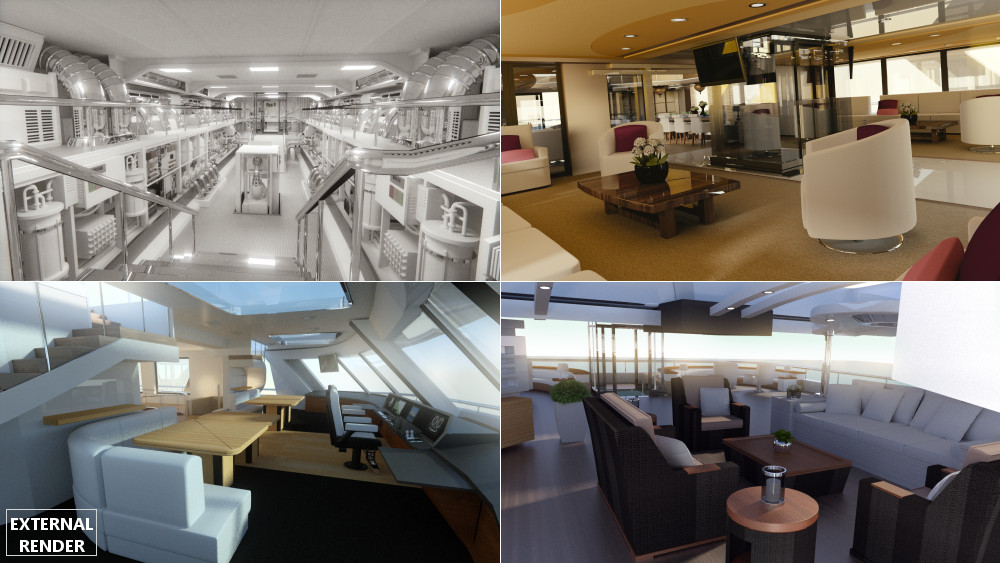 Luxury Yacht by N/A