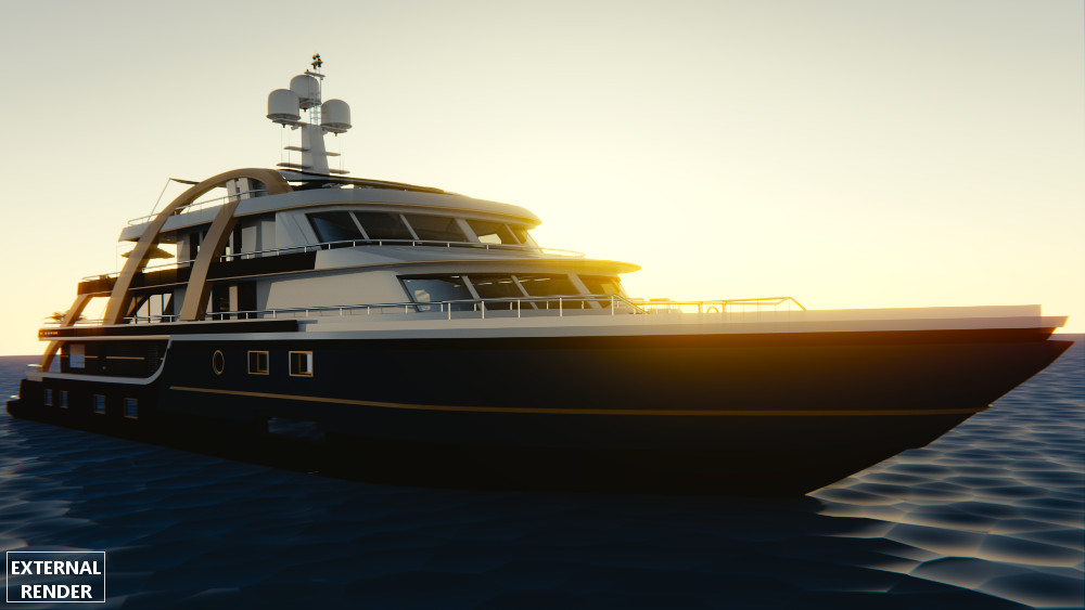 Luxury Yacht by N/A