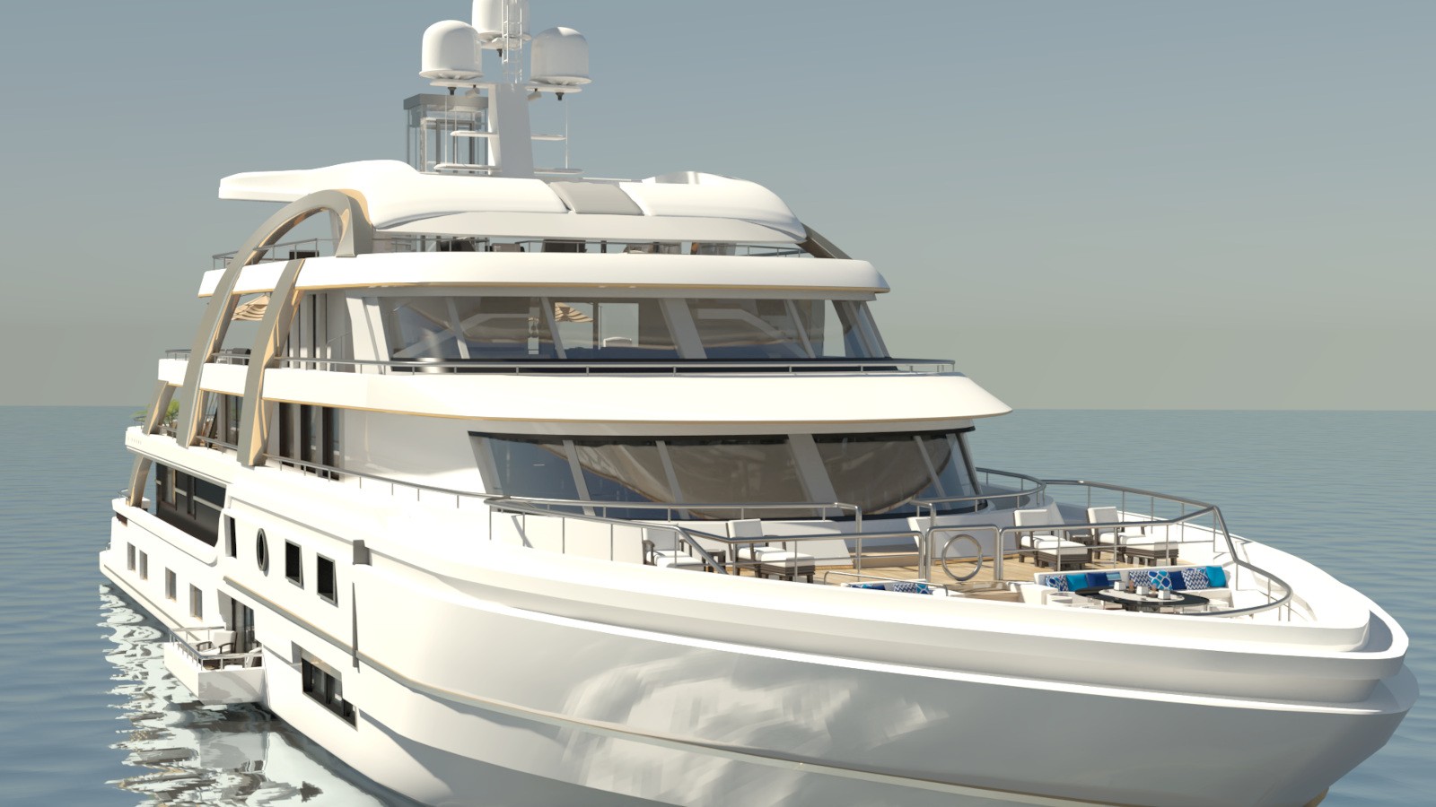 Luxury Yacht by N/A