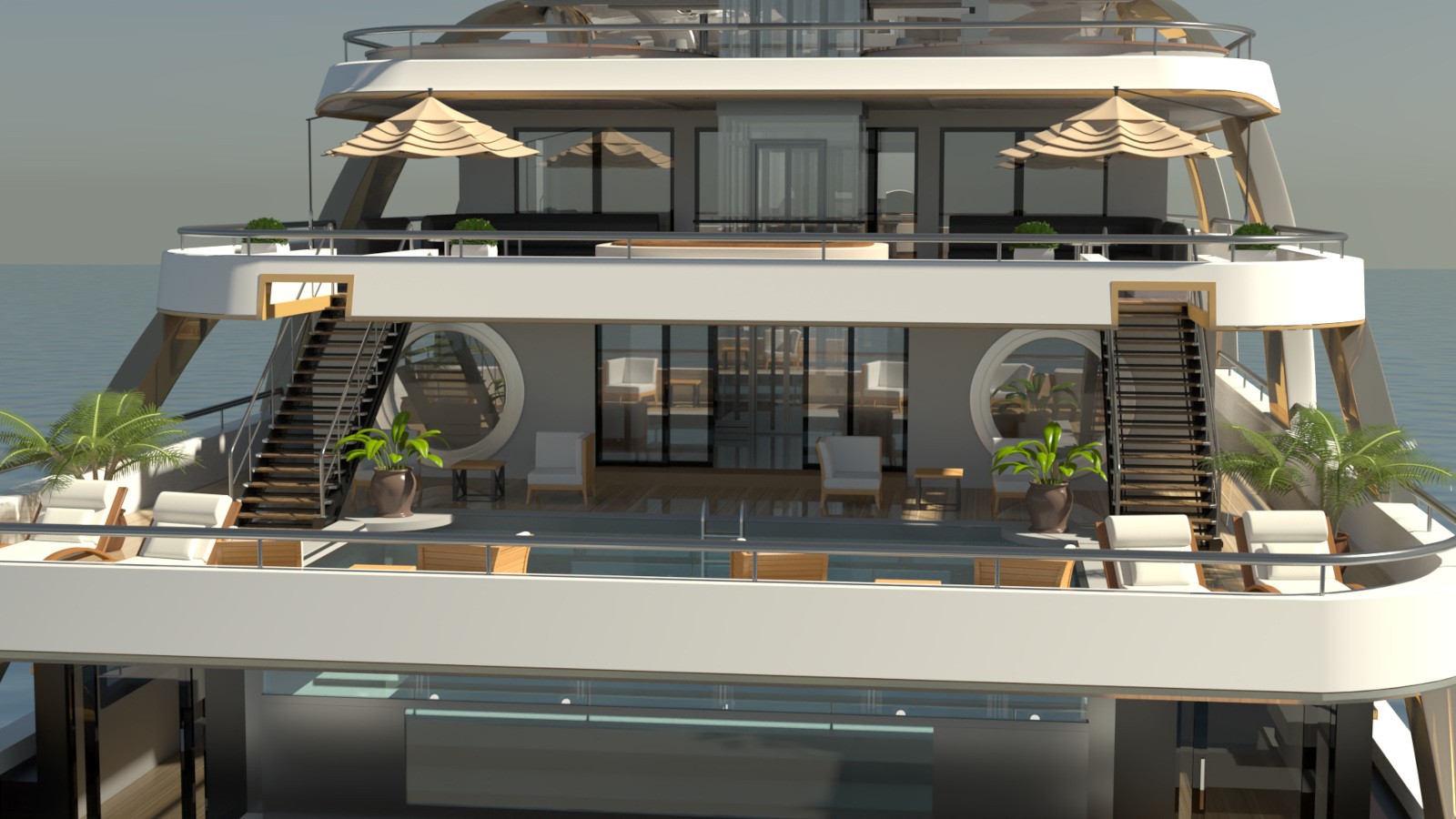Luxury Yacht by N/A