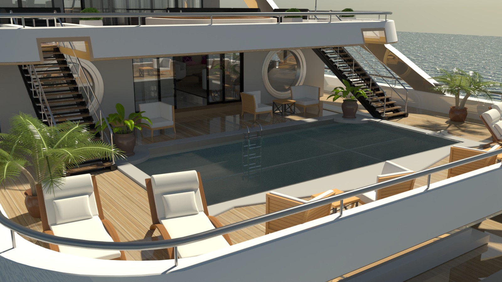 Luxury Yacht by N/A