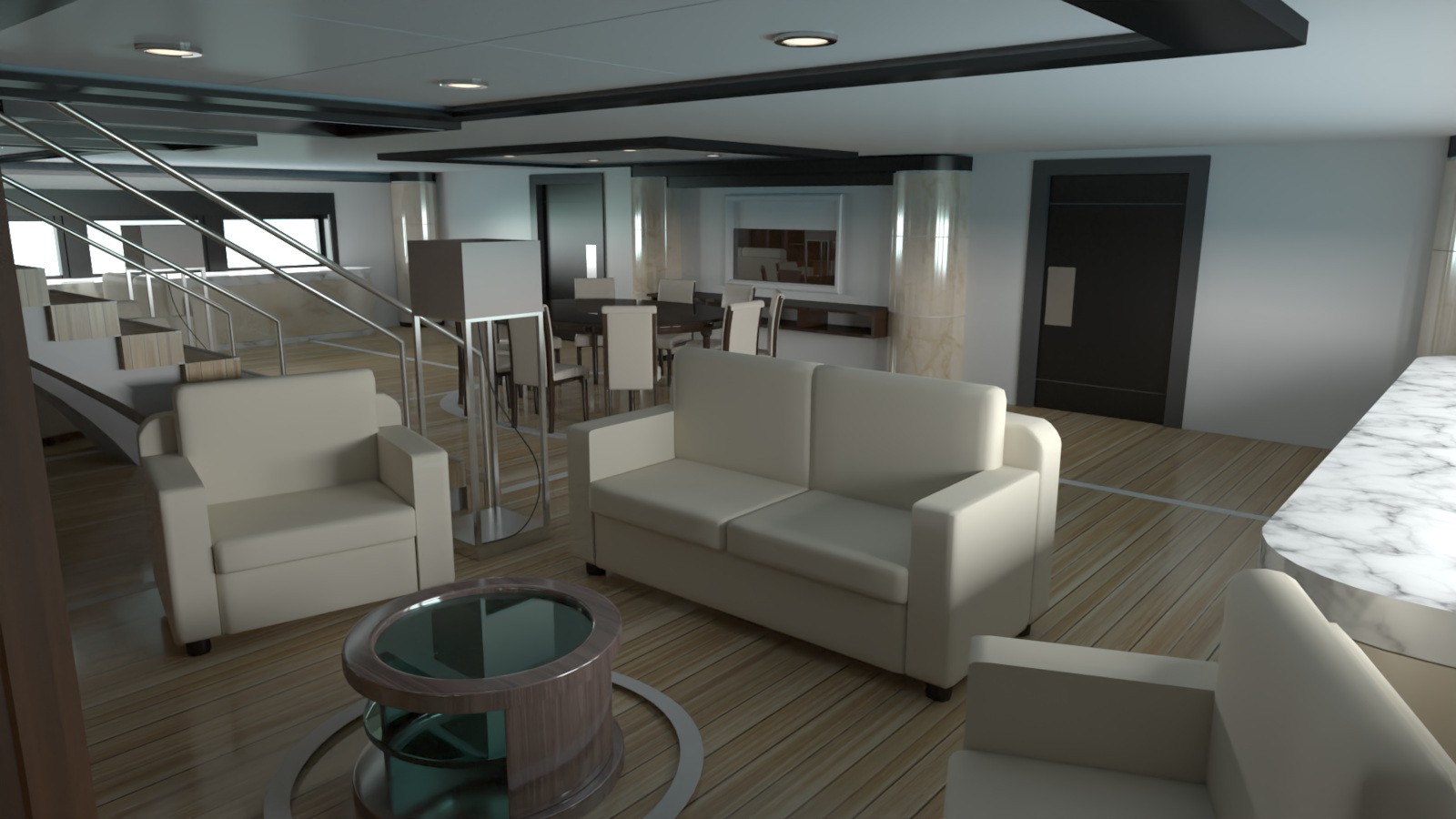 Luxury Yacht by N/A
