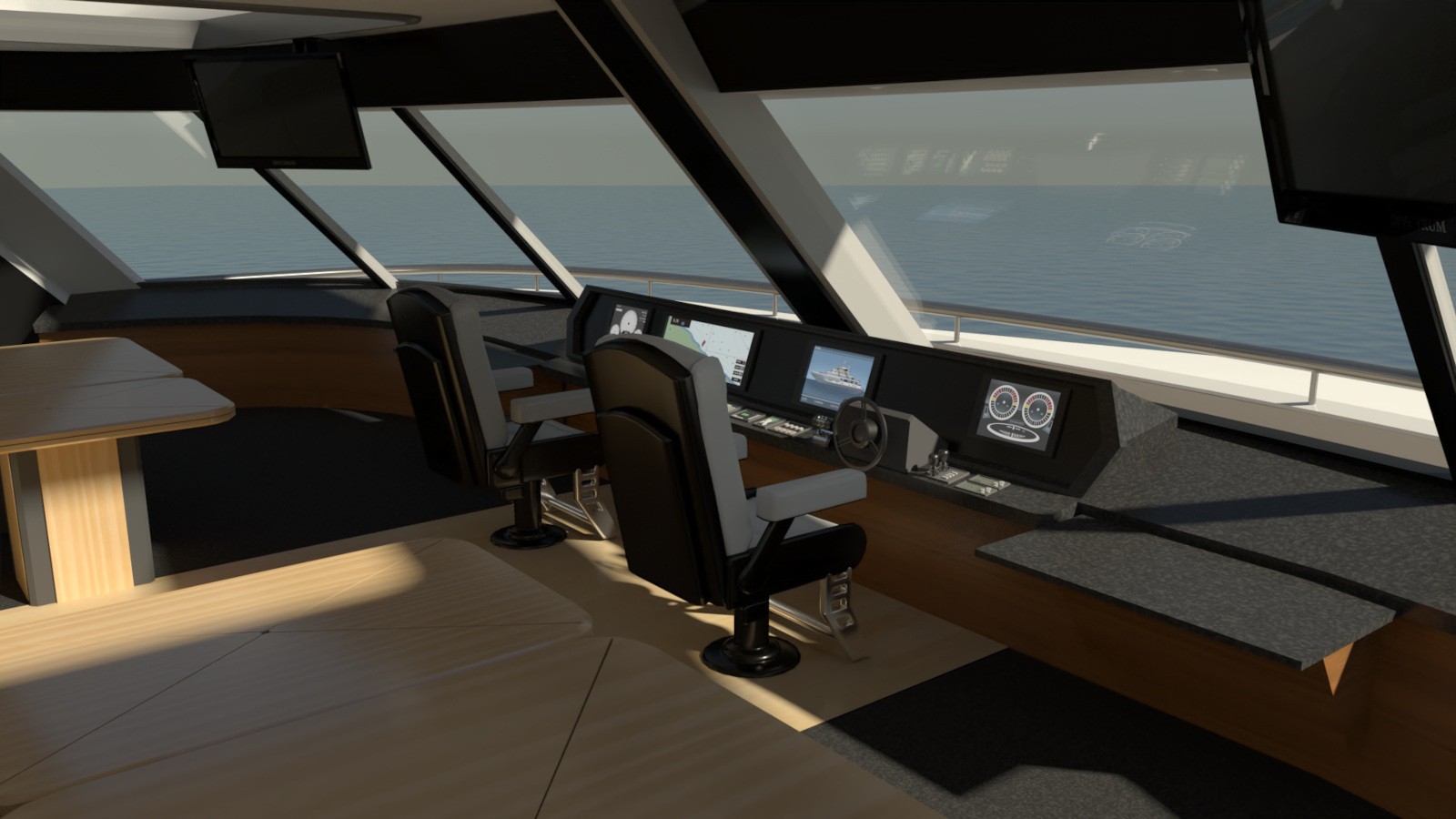 Luxury Yacht by N/A